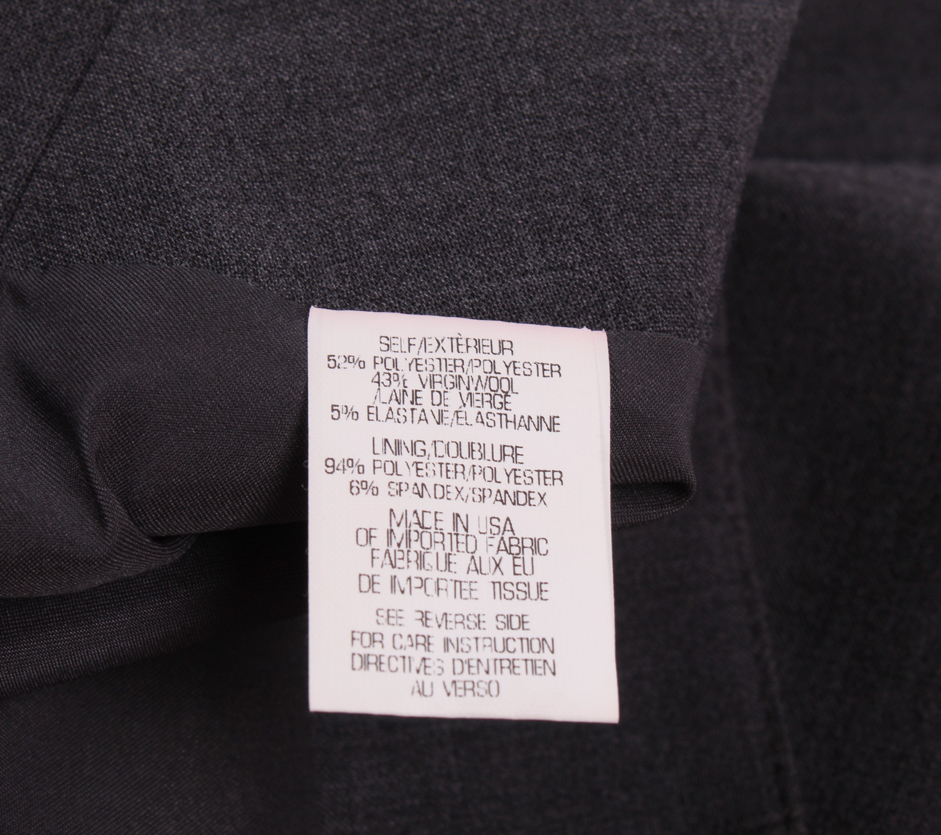 Theory Theory Gray Straight Pencil Skirt Size 29" - 4 Thumbnail