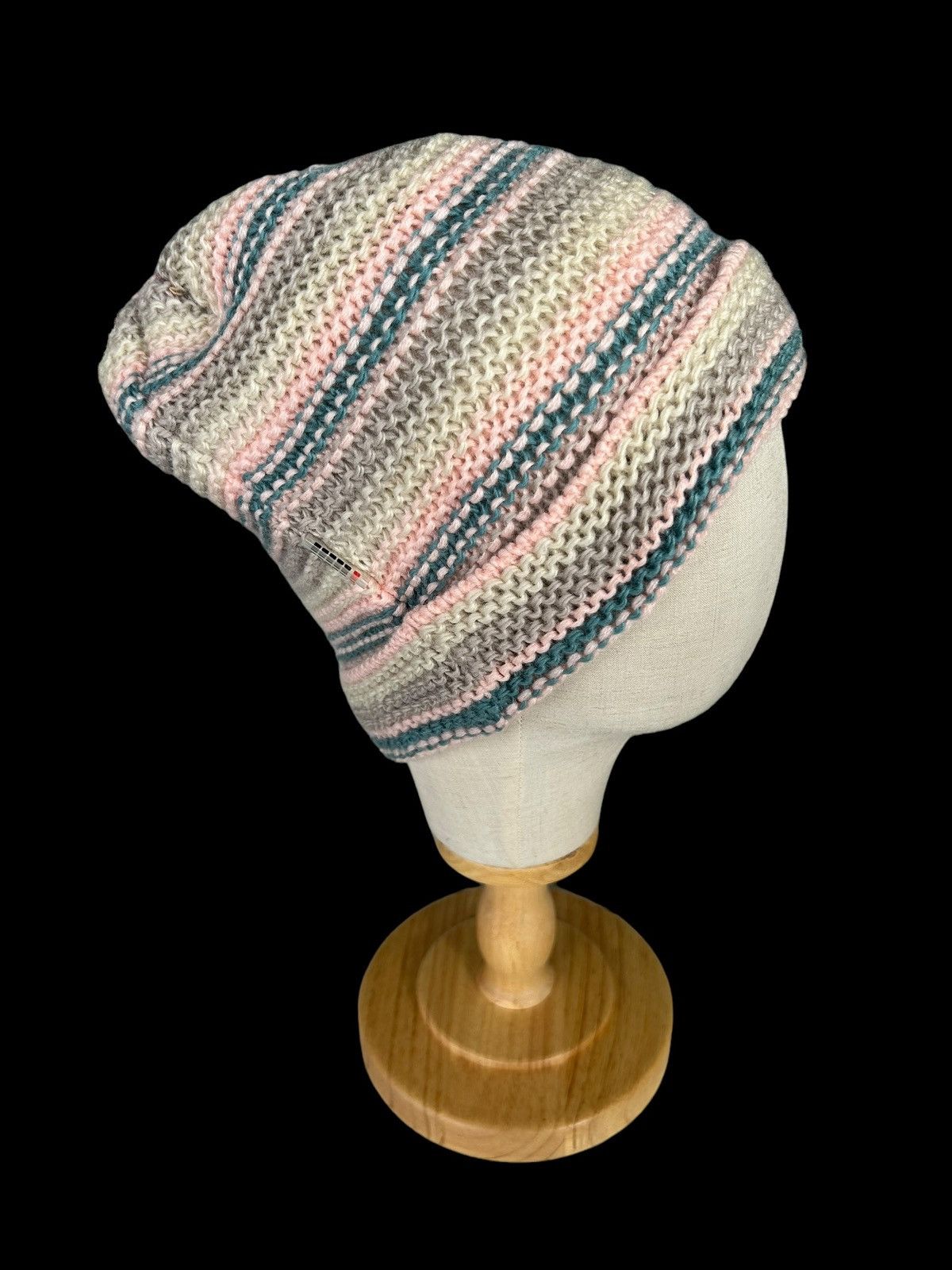 Japanese Brand Japanese Crochet Knitted Beanie Hats Size ONE SIZE - 1 Thumbnail