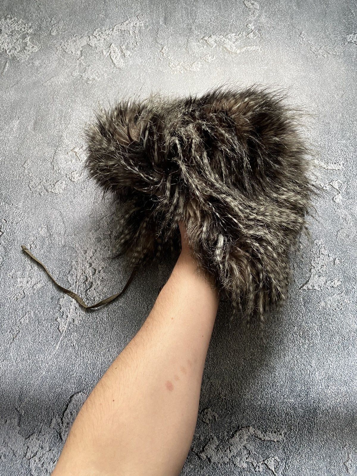 Japanese Brand Y2K Faux Fur Ushanka Vintage Fuzzy Warm Trapper Hat Size ONE SIZE - 1 Thumbnail