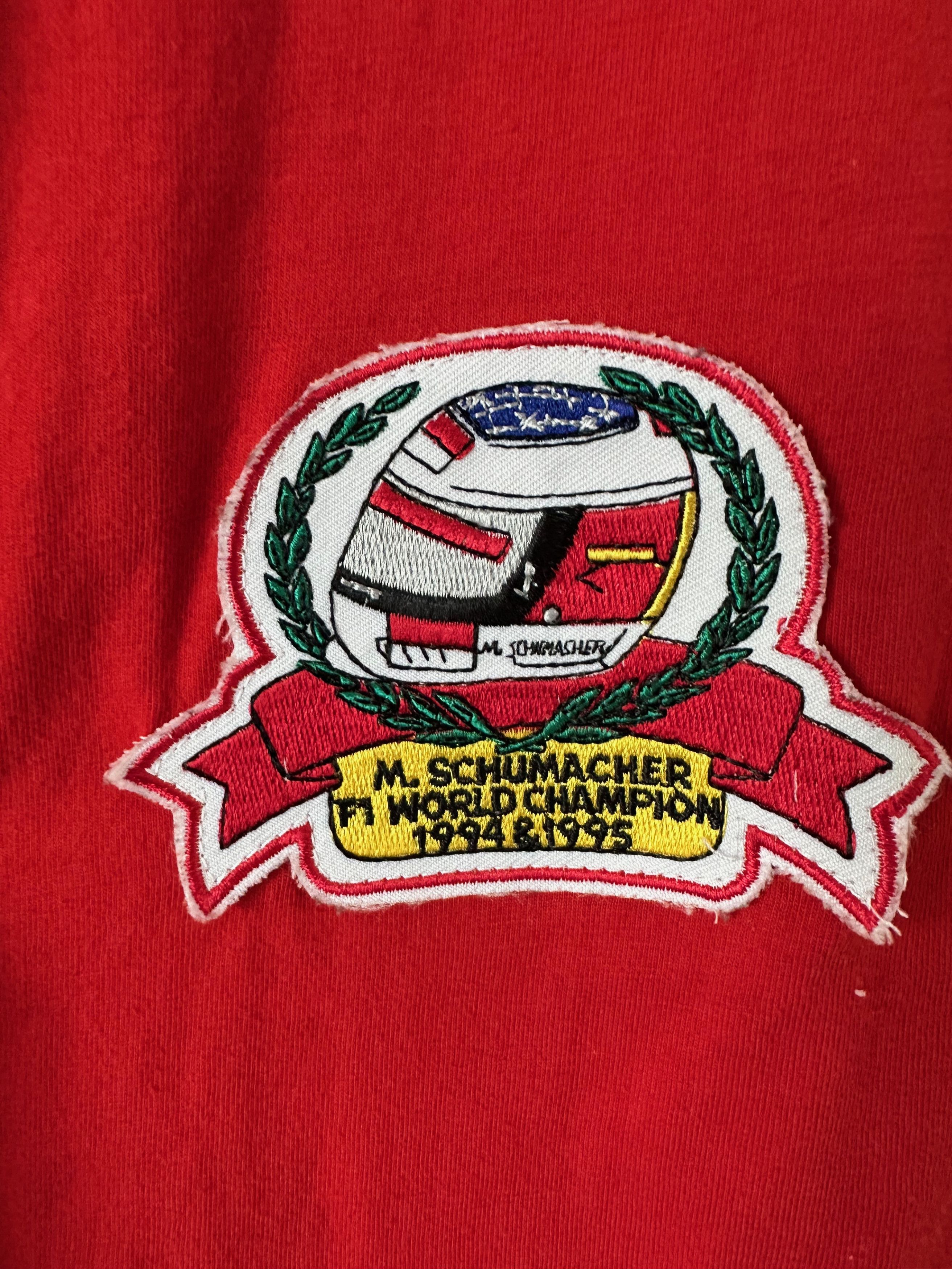 Ferrari 1995 Ferrari Michael Schumacher F1 Racing shirt Size US XXL / EU 58 / 5 - 5 Thumbnail