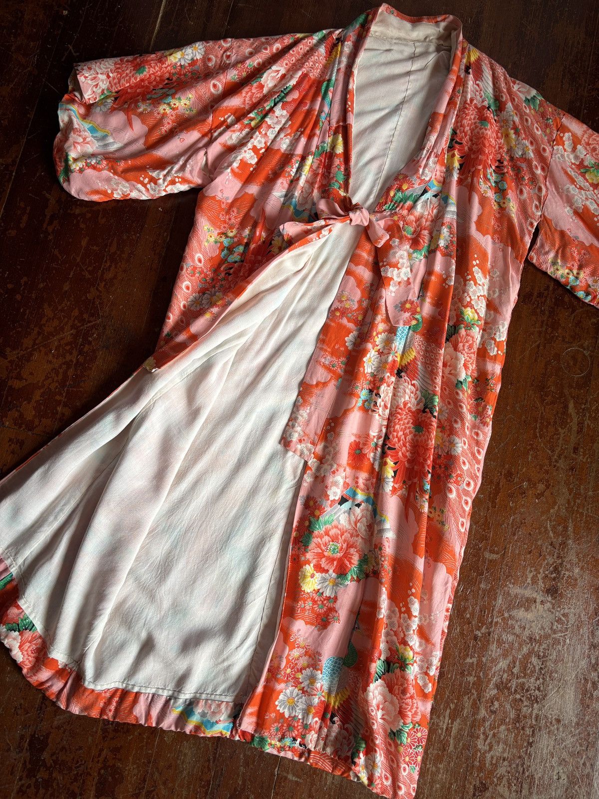 Other Silk kimono 70’s Size S / US 4 / IT 40 - 2 Thumbnail