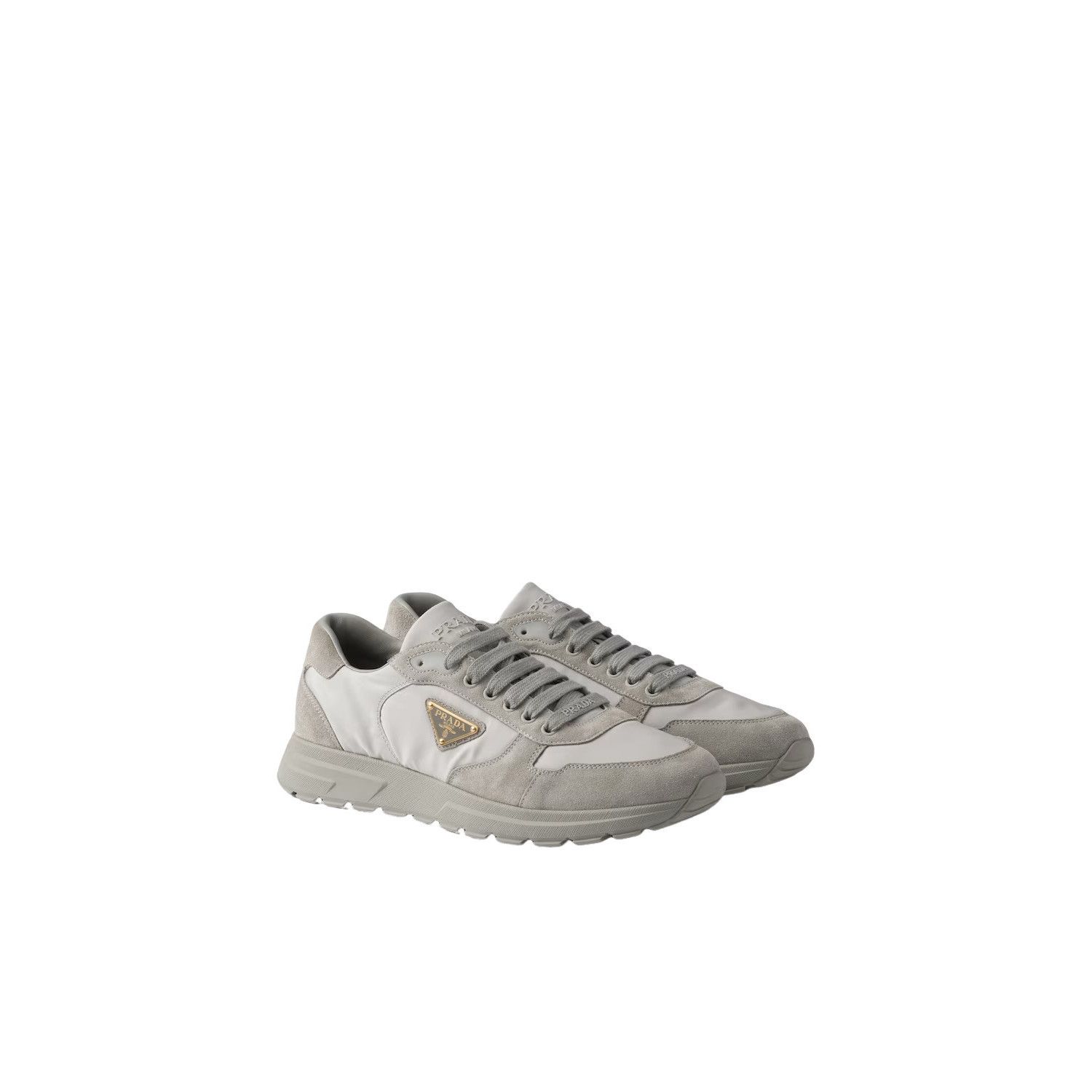 Prada PRADA Prax 2.0 Cloudy Gray Re-Nylon Sneakers New And Authent Size US 7 / EU 40 - 1 Thumbnail