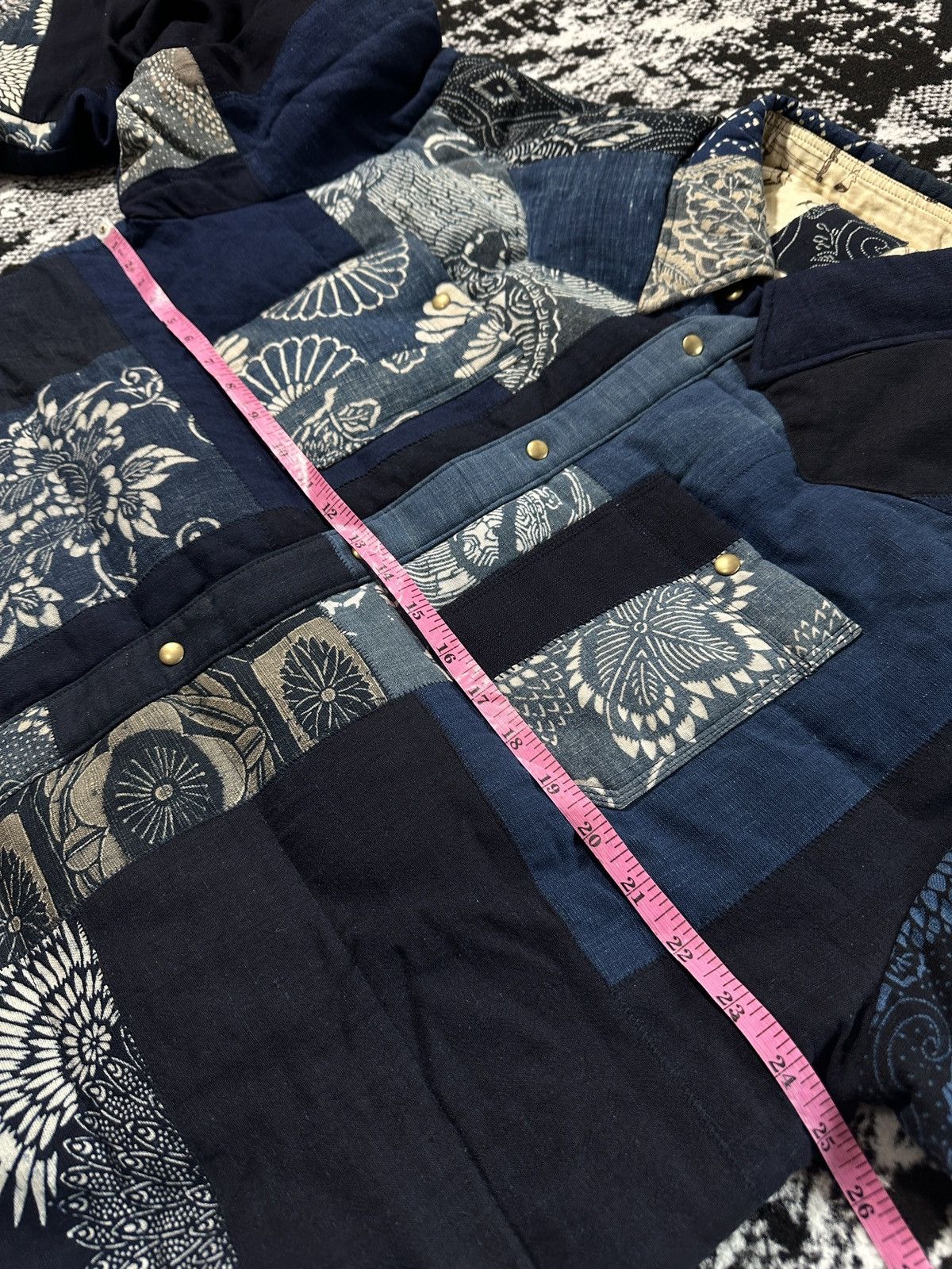 Visvim 0220905013017 VISVIM ICT KERCHIEF DOWN JKT KOFU JACKET Size US XL / EU 56 / 4 - 18 Thumbnail