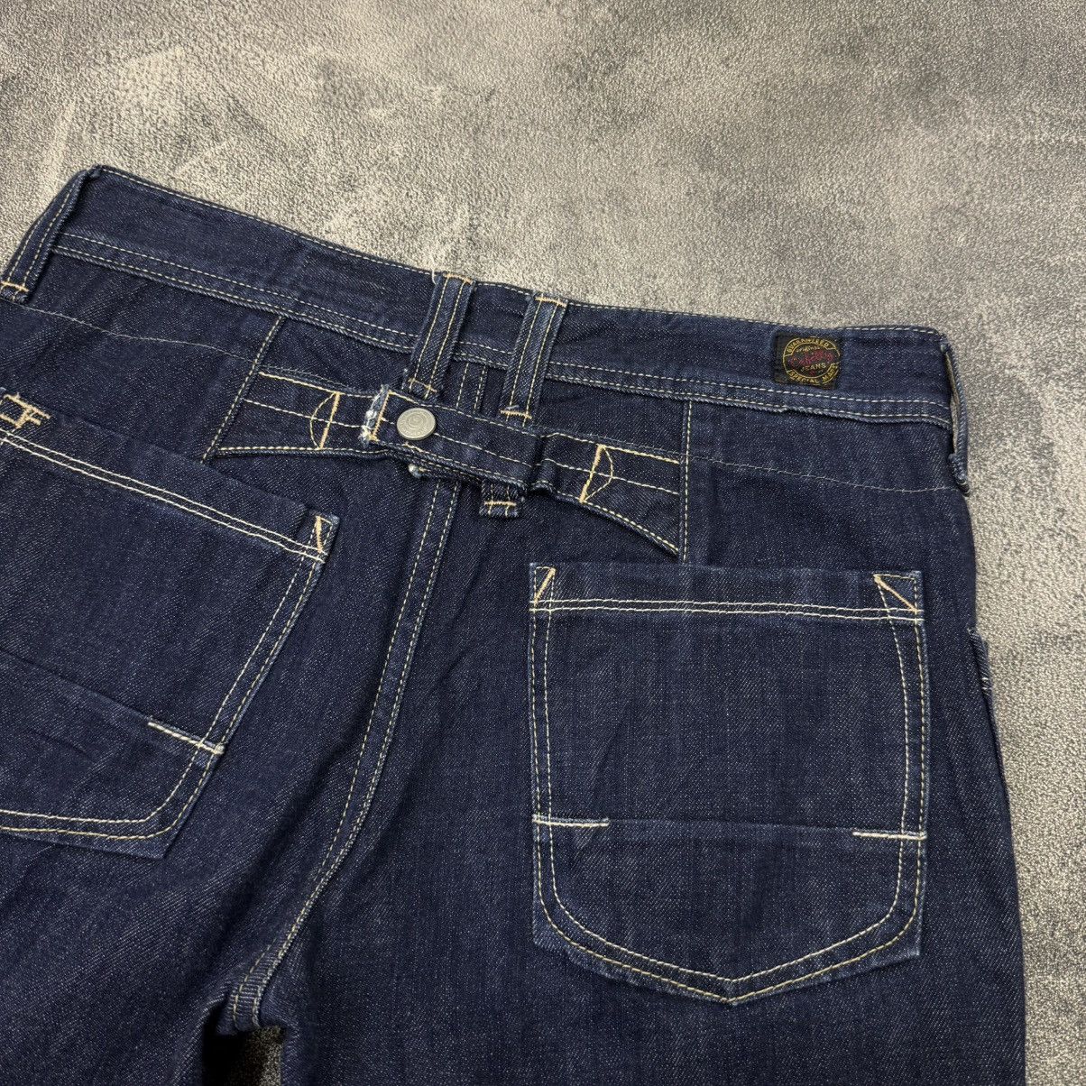 Japanese Brand Cafetty BushDenimPants multipcket buckleback Size US 30 / EU 46 - 5 Thumbnail