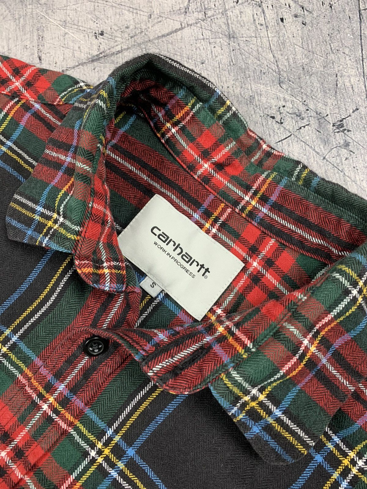 Carhartt Carhartt L/S Vigo Shirt Plaid Pattern Y2K OG Skategang Top Size US S / EU 44-46 / 1 - 5 Thumbnail