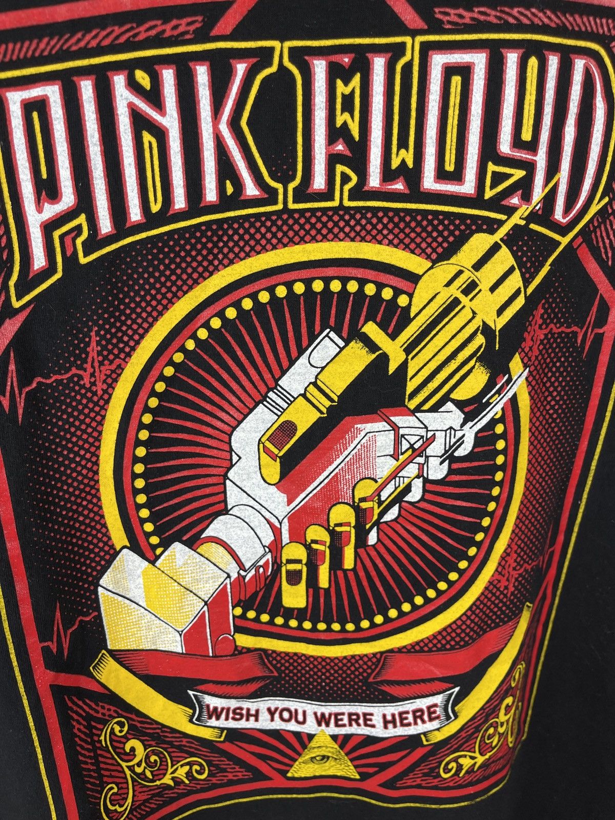 Band Tees Pink Floyd Wish You Were Here Vintage Shirt Size US XL / EU 56 / 4 - 5 Thumbnail