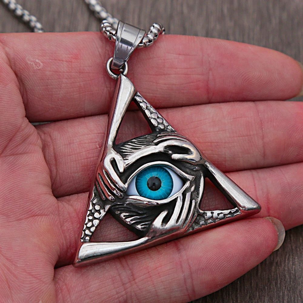 Other Retro Unique Evil Eye Necklace Size ONE SIZE - 1 Thumbnail