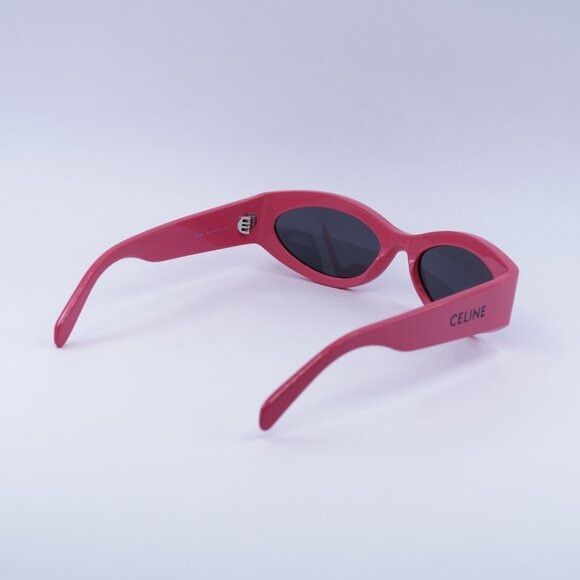 Celine Celine CL40288I MONOCHROMS 74A Sunglasses Shiny Pink Cat Eye Size ONE SIZE - 9 Thumbnail