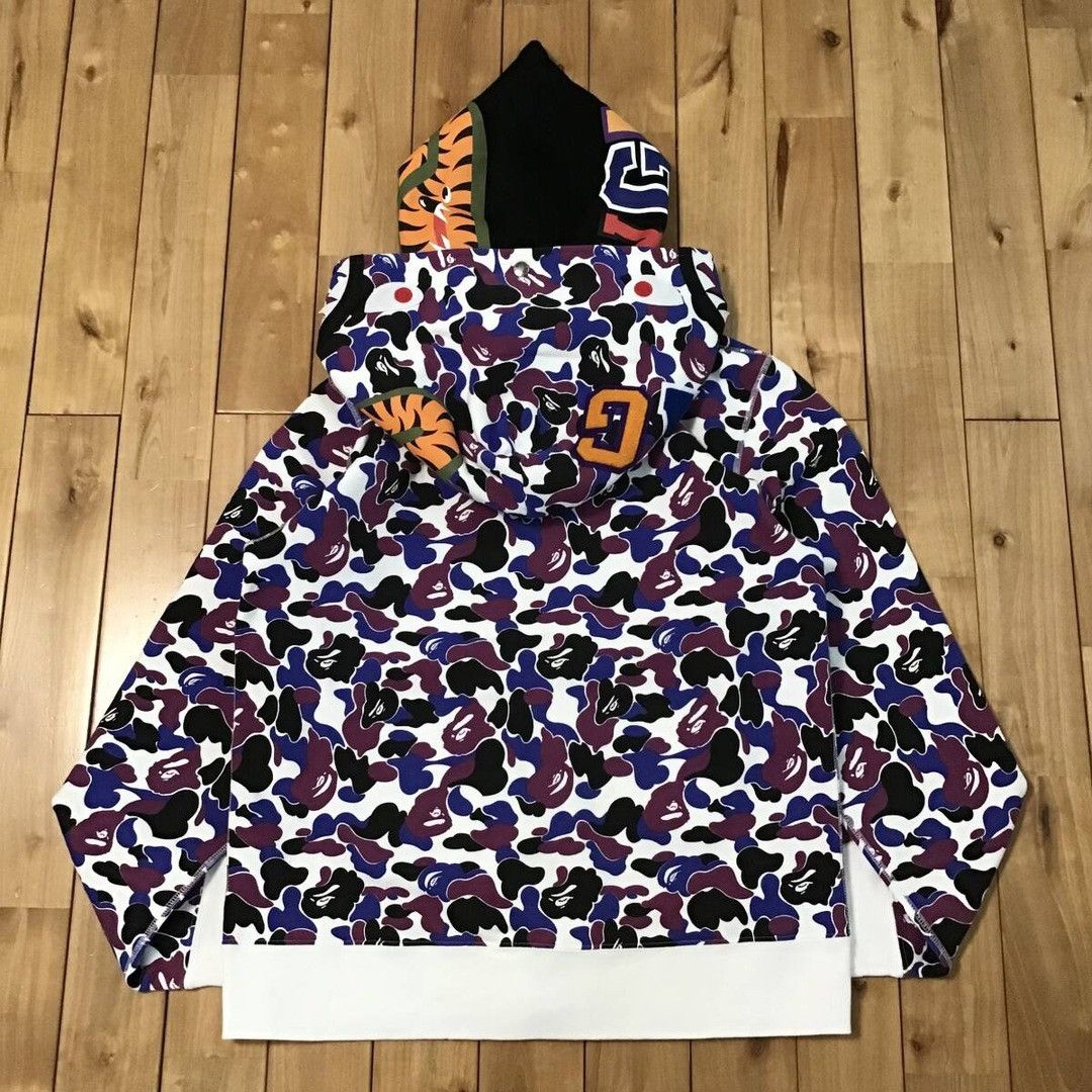 Bape 🔥Hong Kong Store Camo🔥 BAPE Double shark full zip hoodie APE Size US L / EU 52-54 / 3 - 3 Thumbnail