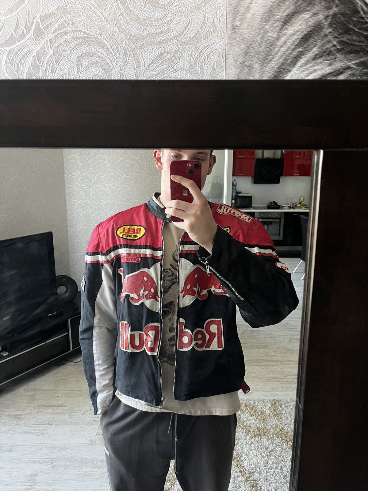 Red Bull Vintage 90s Red Bull Ducati F1 Racing Authentic Jacket Y2K Size US XL / EU 56 / 4 - 3 Thumbnail