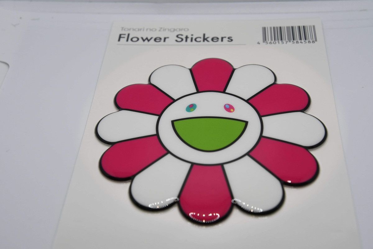 Takashi Murakami Takashi Murakami - Bubblingly Sticker - Magenta white Size ONE SIZE - 2 Thumbnail
