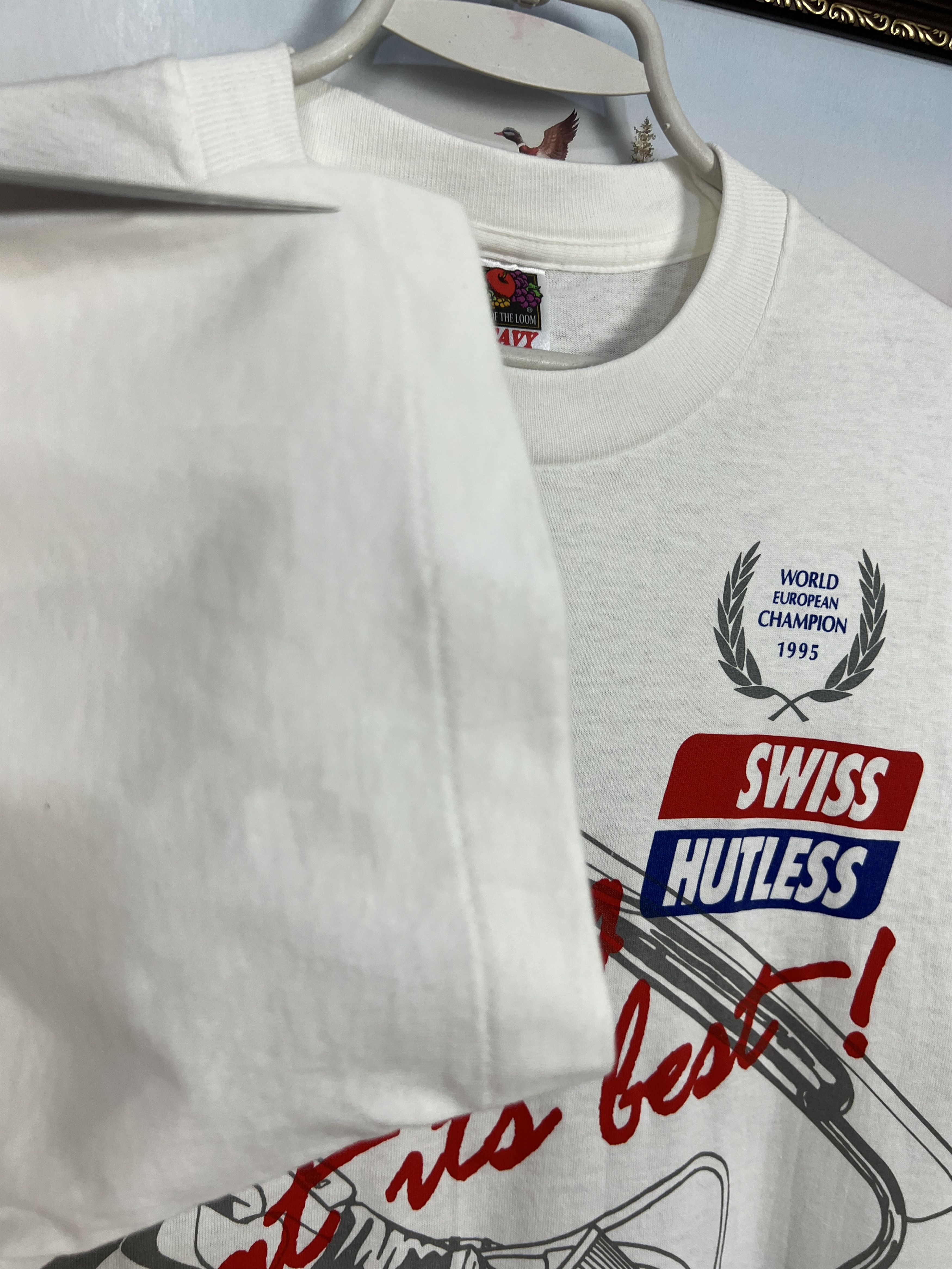 Vintage Vintage World European Champion Racing All Over Tee Shirt Size US L / EU 52-54 / 3 - 12 Thumbnail