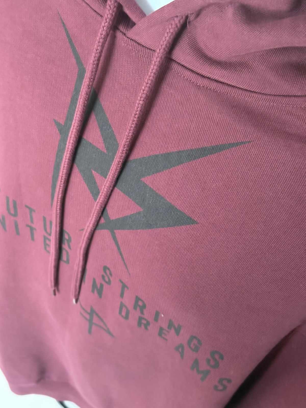 Fred Perry × Raf Simons Raf Simons x Fred Perry Burgundy Hoodie L BNWT Size US L / EU 52-54 / 3 - 5 Thumbnail