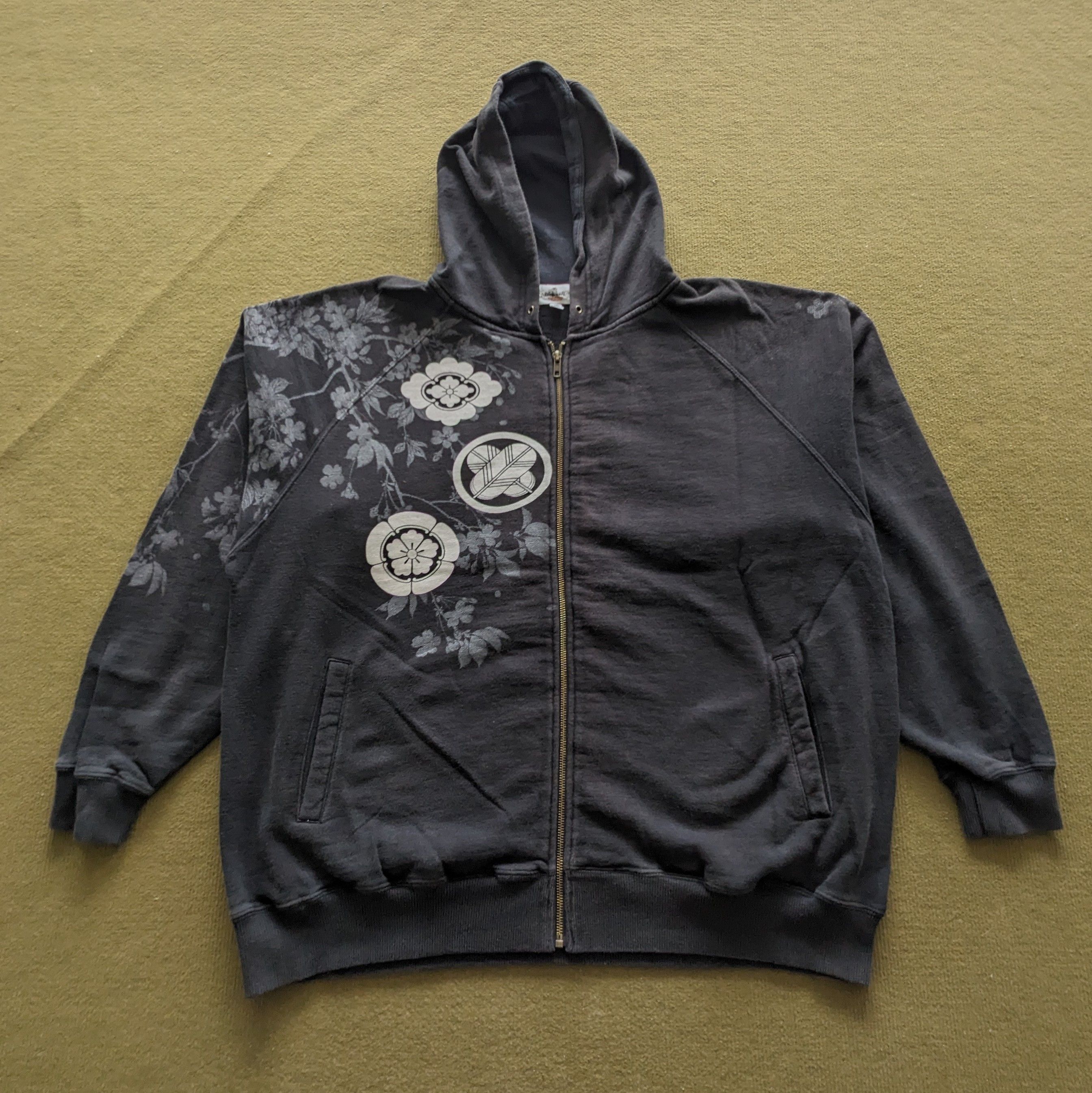 Karakuri Tamashii Vintage KARAKUSHI TAMASHI Japanese Art Hoodies Size US XXL / EU 58 / 5 - 4 Thumbnail