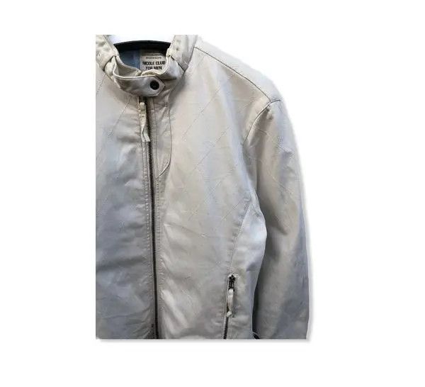 Nicole Club Japanese Brand Nicole Club For Men Bikers Jacket Size US S / EU 44-46 / 1 - 2 Thumbnail