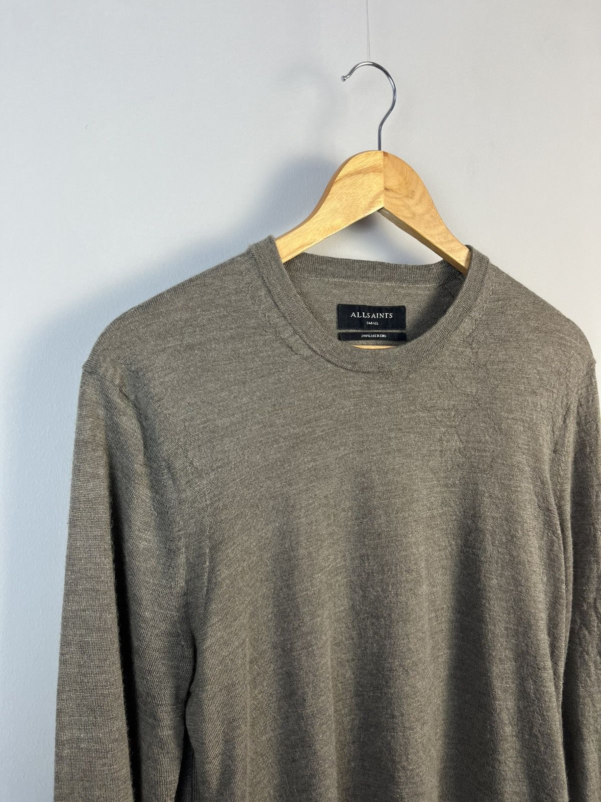 Allsaints Allsaints Lang Merino Wool Crew Neck Sweater Pullover Size US S / EU 44-46 / 1 - 2 Thumbnail