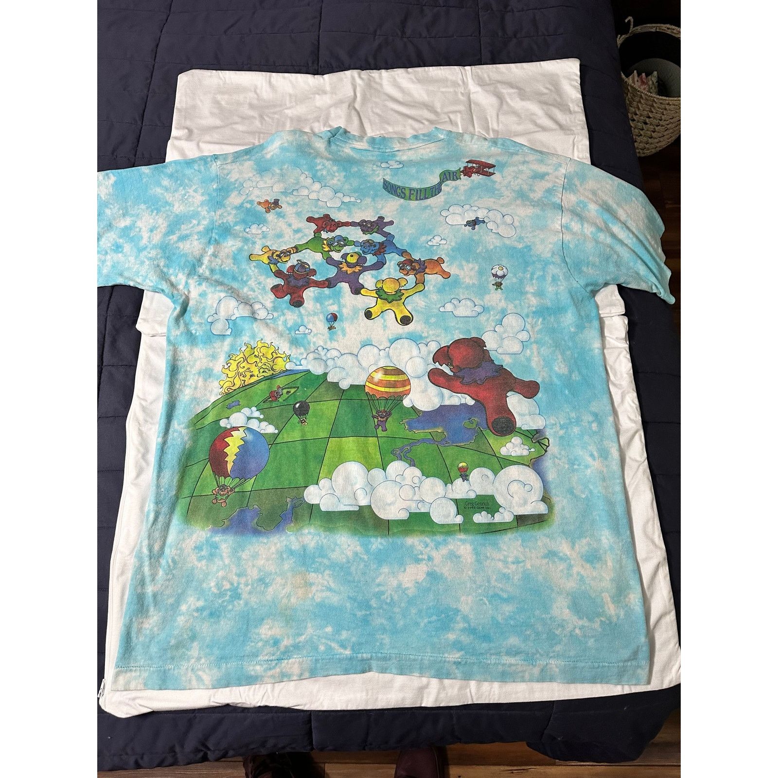 Liquid Blue Liquid Blue Grateful Dead 1993 T-shirt Size US XXL / EU 58 / 5 - 2 Thumbnail