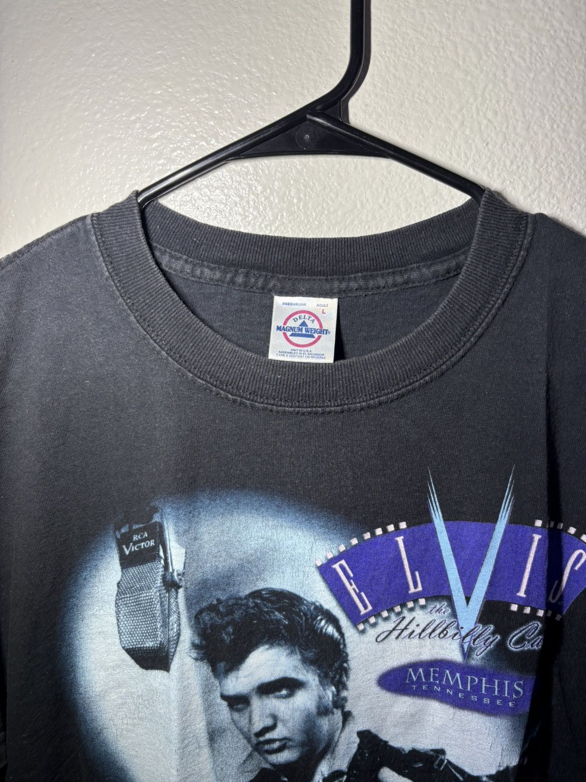 Delta Vintage Elvis Presley The Hillbilly Cat Memphis shirt Sz L Size US L / EU 52-54 / 3 - 4 Thumbnail