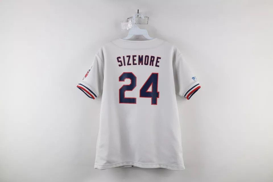 Vintage Vintage Reversible Sizemore Cleveland Indians Jersey Size US S / EU 44-46 / 1 - 18 Thumbnail