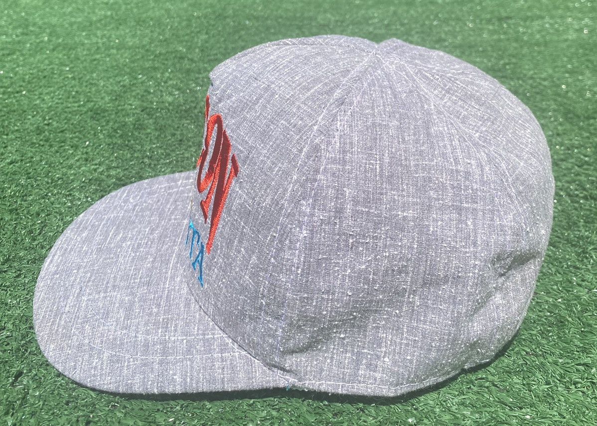 Vintage Vintage 80’s Atlanta Falcons Textured Strapback Hat Size ONE SIZE - 5 Thumbnail