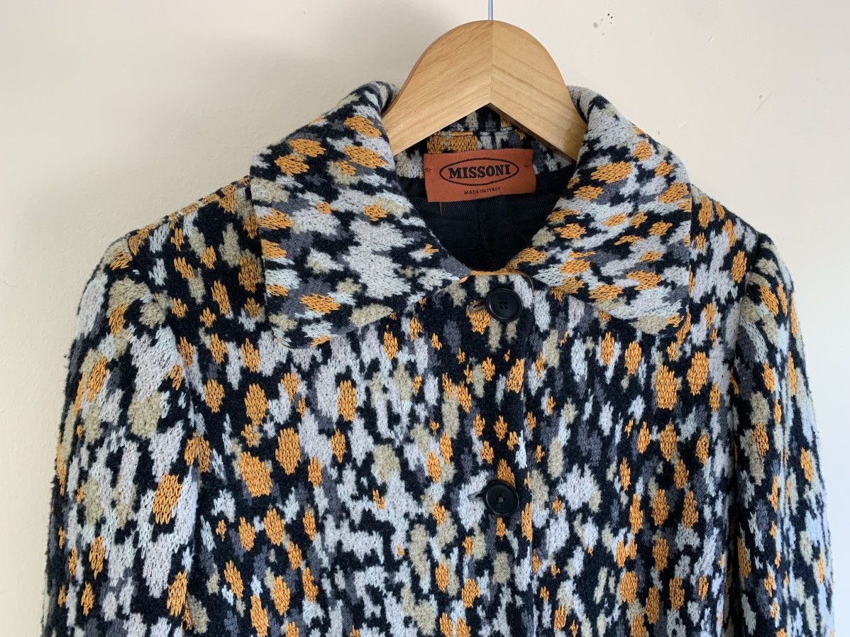 Missoni Missoni Wool Animal Print Faux Fur Coat Size M / US 6-8 / IT 42-44 - 5 Thumbnail