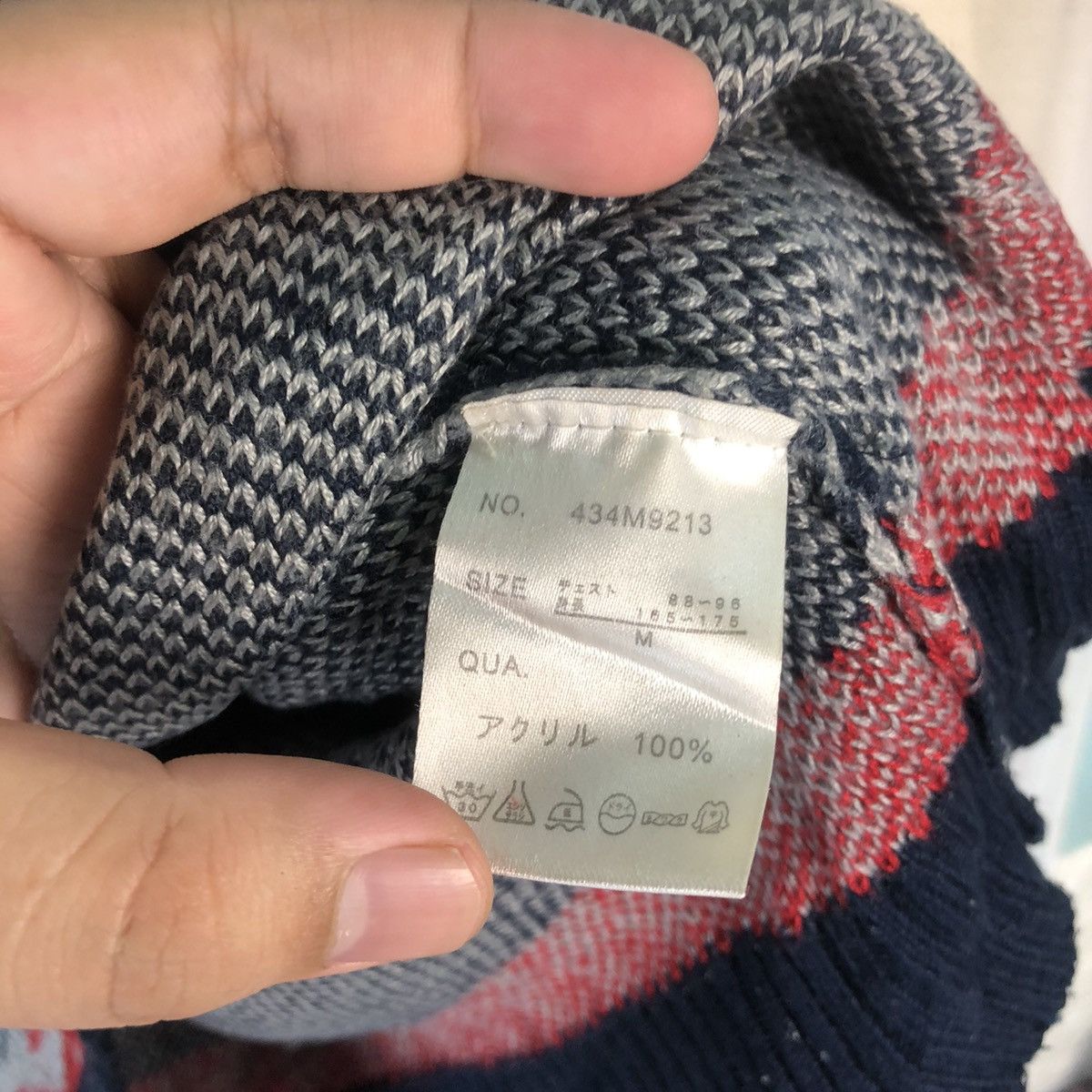 Homespun Knitwear × Japanese Brand Virgin Voyage art design Knitwear vintage #7410 Size M / US 6-8 / IT 42-44 - 10 Thumbnail