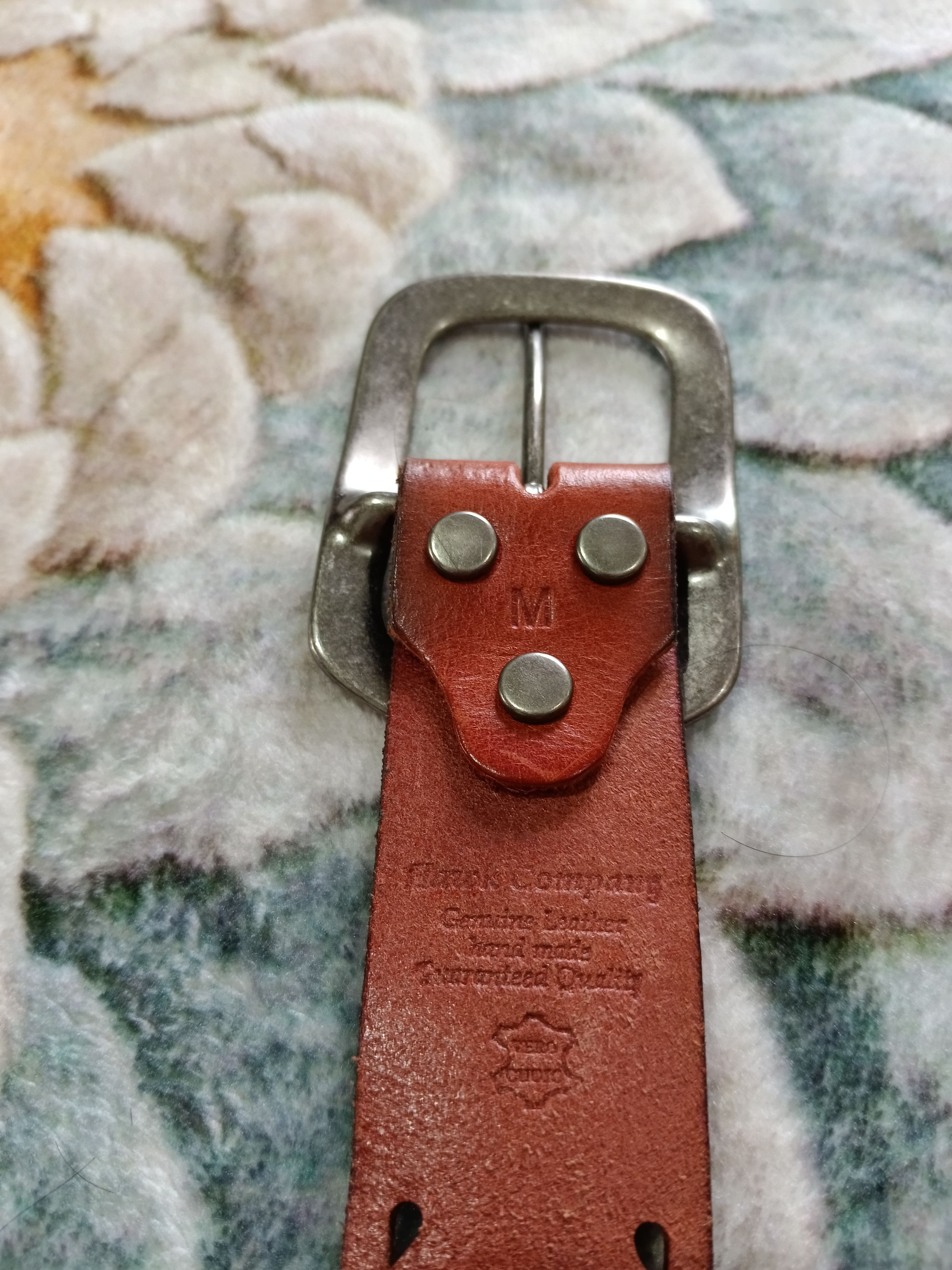 Hawk × Leather OG🔥GRAIL HAWK COMPANY.CO LEATHER BELT Size ONE SIZE - 6 Thumbnail