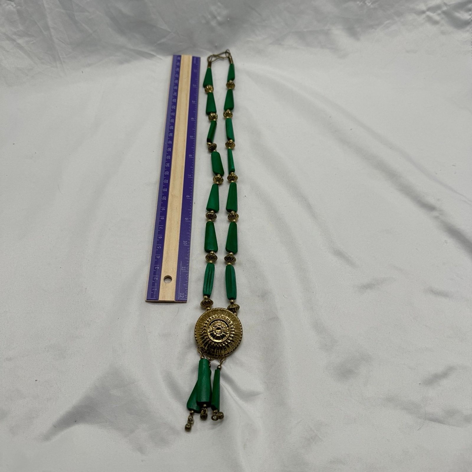 NBDN Nobrandedon VTG wood bead boho necklace Size ONE SIZE - 6 Thumbnail