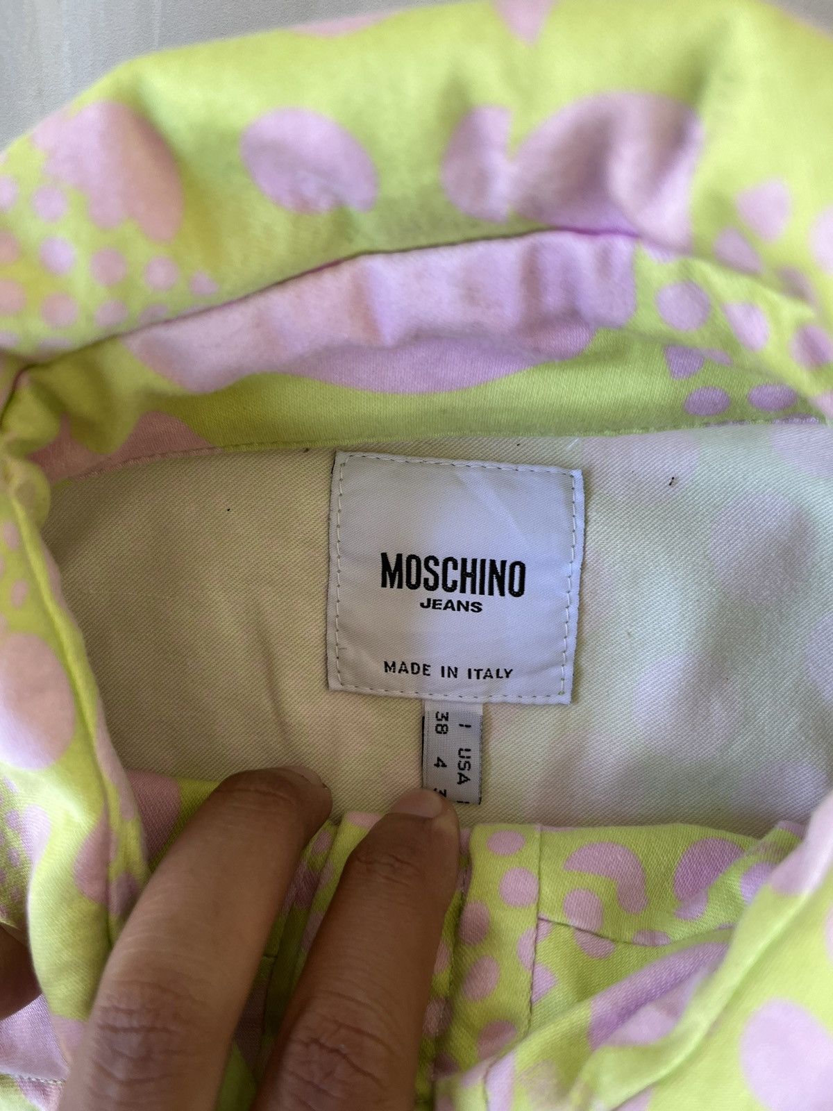 Moschino × Vintage Moschino jacket 🌷 Size XXS / US 00 / IT 34 - 3 Thumbnail