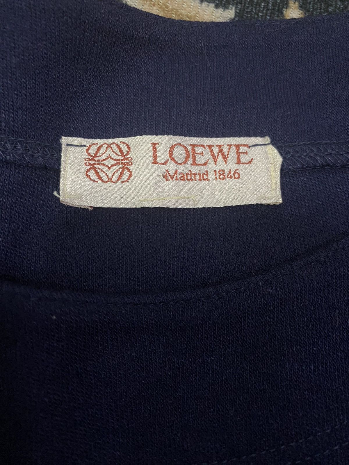 Loewe Vintage Loewe Madrid Anagram tee Size M / US 6-8 / IT 42-44 - 7 Thumbnail