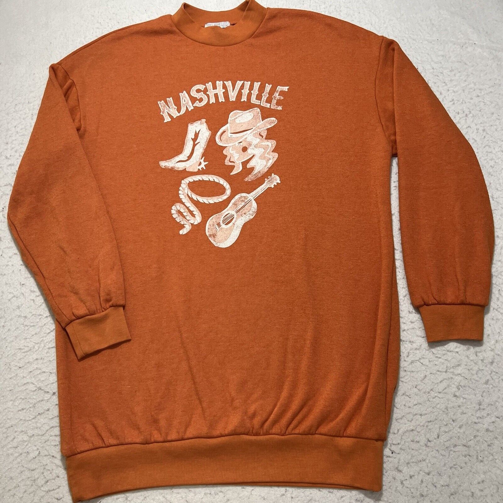Anthropologie Saturday/Sunday Anthropologie Oversized Nashville Sweatshirt Size M / US 6-8 / IT 42-44 - 2 Thumbnail
