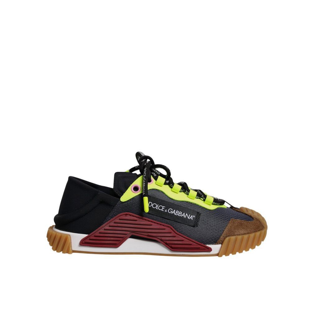 Dolce & Gabbana Dolce & Gabbana Multicolor Nylon Low Top NS1 Sneakers Shoes Size US 12 / EU 45 - 1 Preview