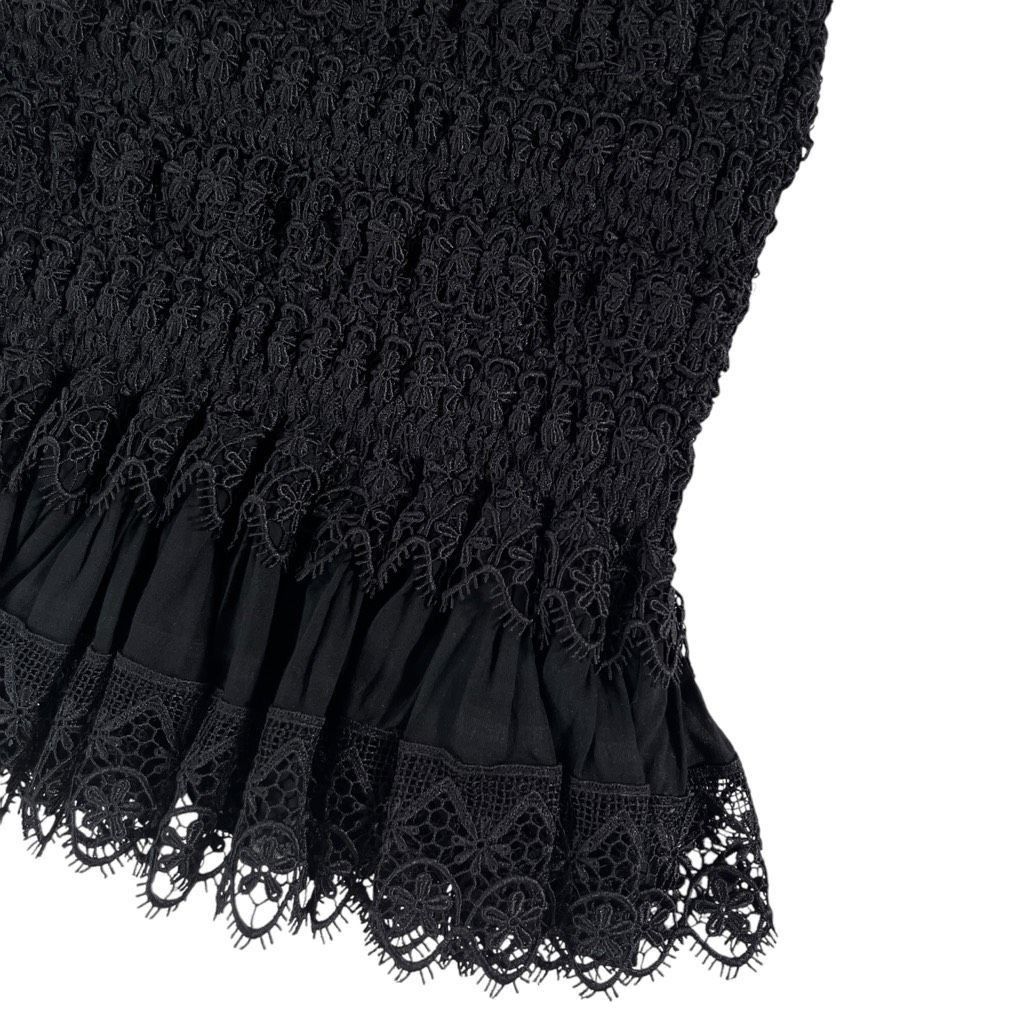 Charo Ruiz Charo Ruiz Ibiza Fleur Mini Skirt in Black Size 27" / US 4 / IT 40 - 5 Thumbnail