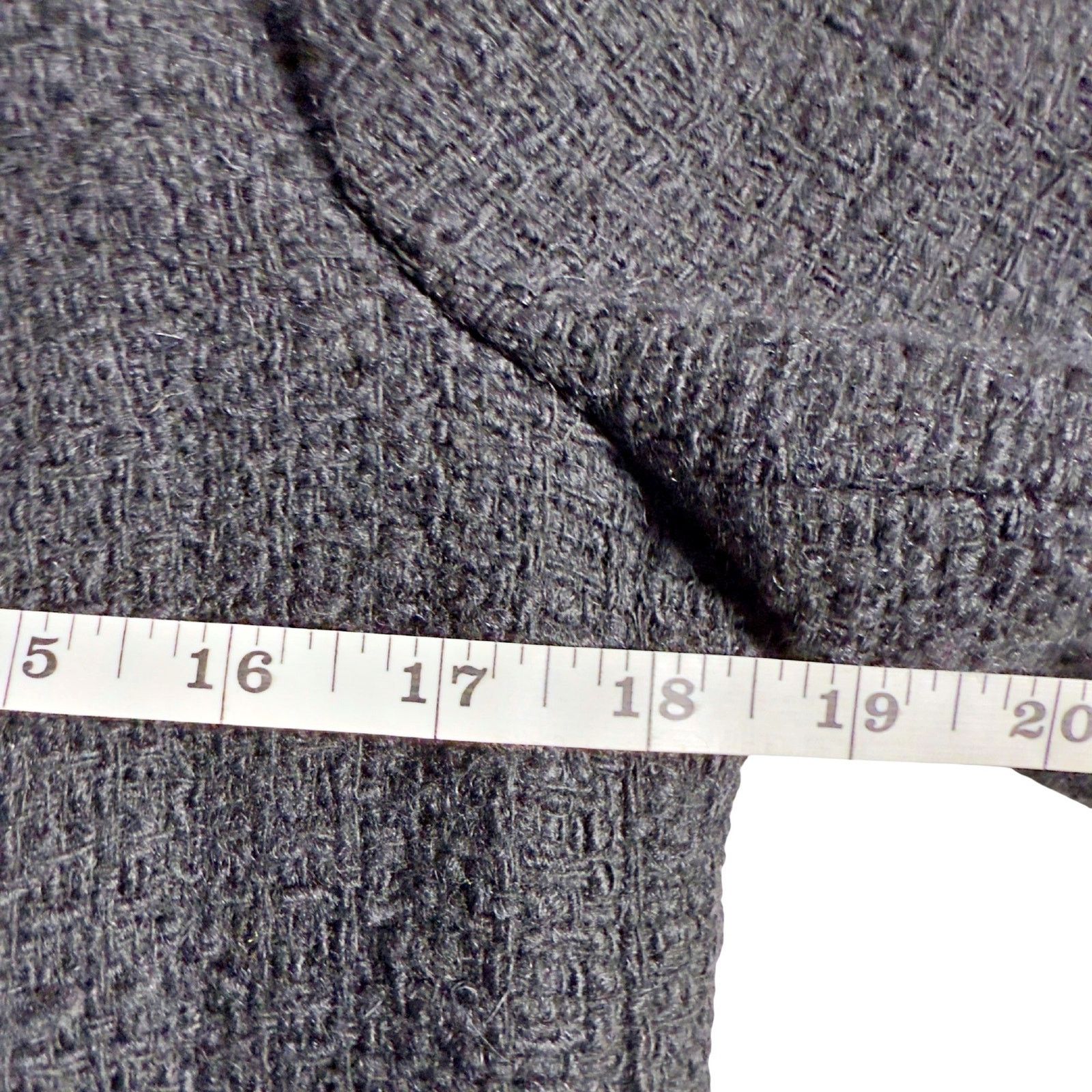 Vince Vince Black Tweed Boucle Wool Blend Blazer Jacket Sz 8 Size M / US 6-8 / IT 42-44 - 9 Thumbnail