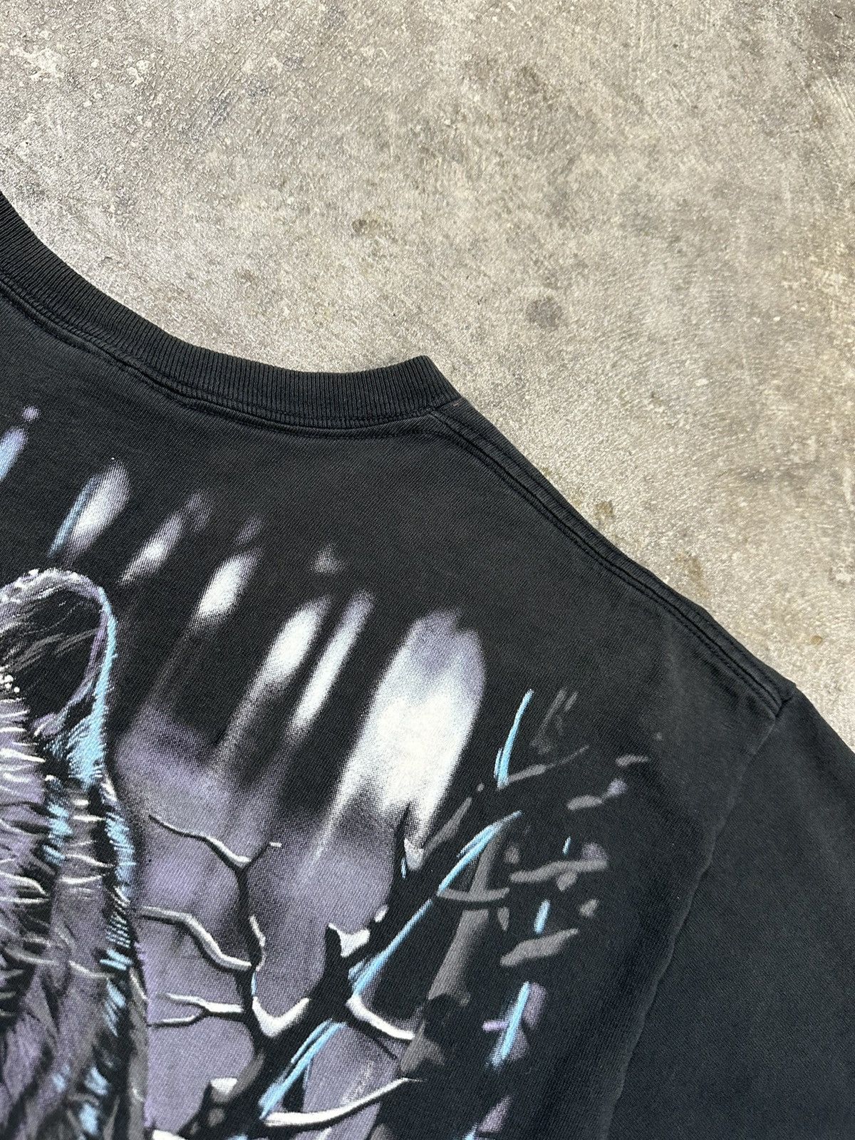 Liquid Blue Vintage 90s Liquid Blue Siberian Tiger Animal Nature T-Shirt Size US L / EU 52-54 / 3 - 13 Thumbnail