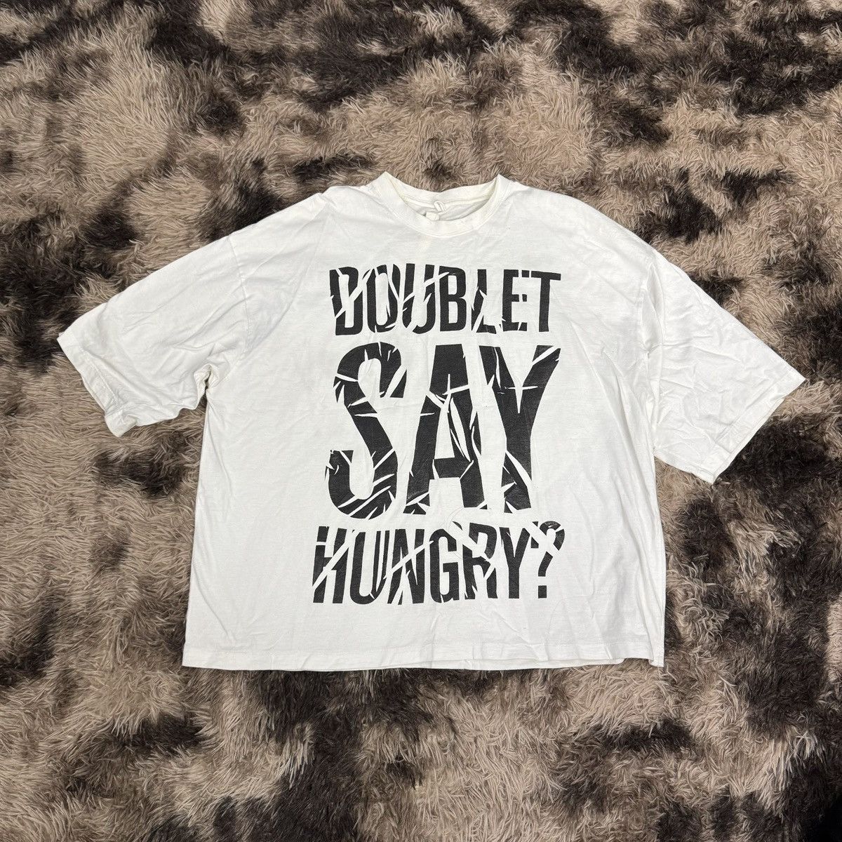 Doublet doublet white printed blind box short-sleeved T-shirt-DMC99 Size US M / EU 48-50 / 2 - 1 Thumbnail