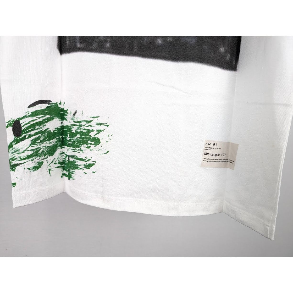 Amiri o1rshd1 Wes Lang Blood 38" Tee Shirt in White Size US S / EU 44-46 / 1 - 16 Thumbnail