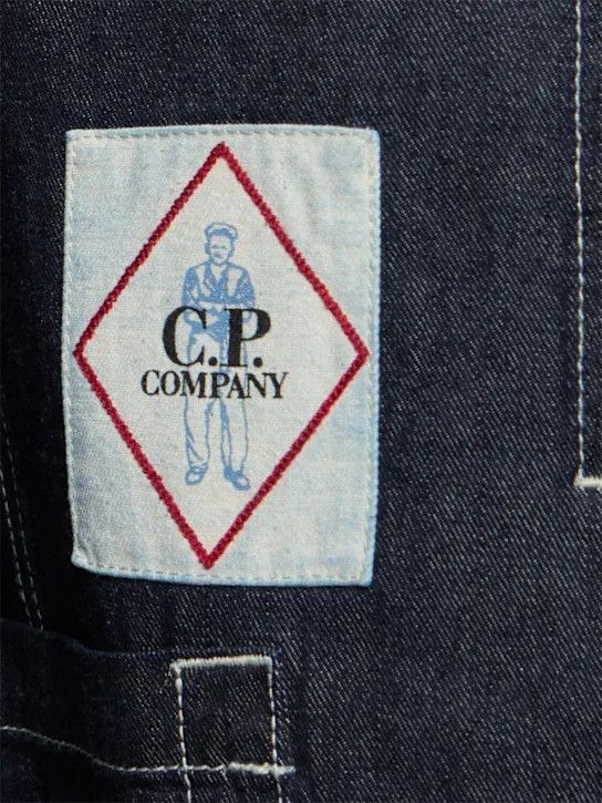 C.P. Company o1lsvrm0425 3/1 Denim Chore Jacket in Denim-Normal Wa Size US M / EU 48-50 / 2 - 6 Thumbnail