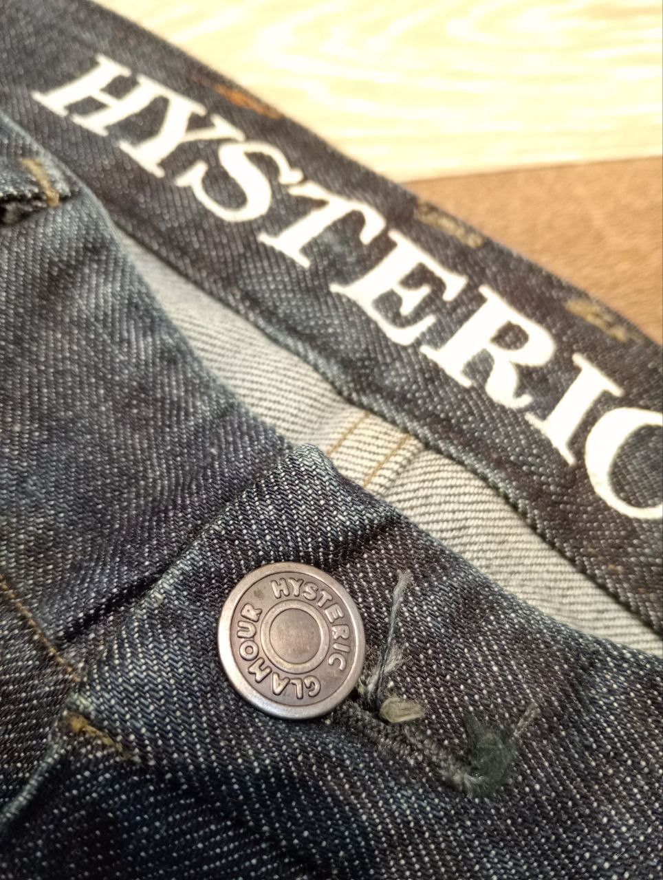 Hysteric Glamour HYSTERIC GLAMOUR JAPAN INDIGO STRETCH FLARED PANTS Size US 30 / EU 46 - 6 Thumbnail