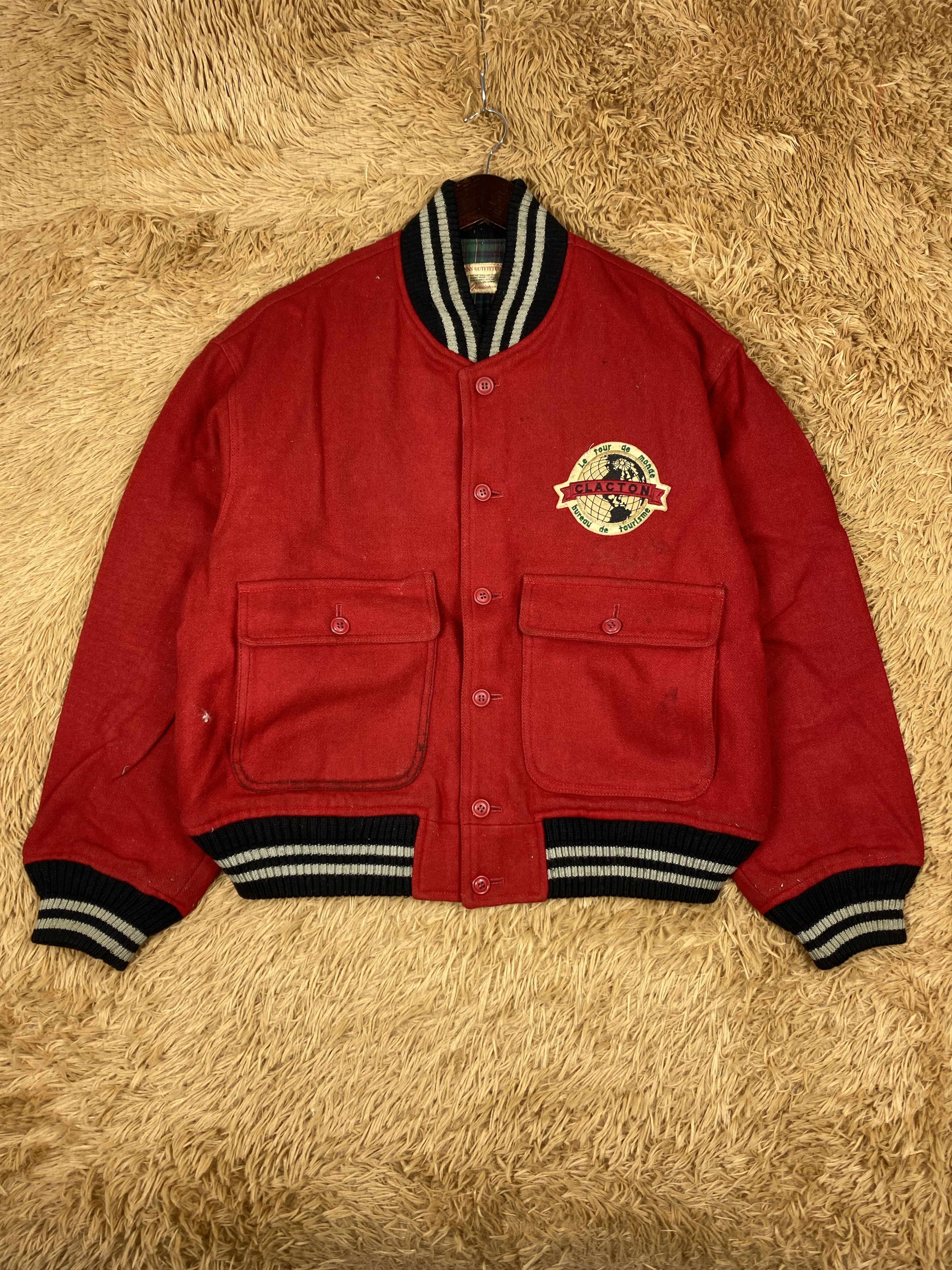 Vintage Vintage Robins Outfitters Varsity Jacket Size US M / EU 48-50 / 2 - 1 Thumbnail