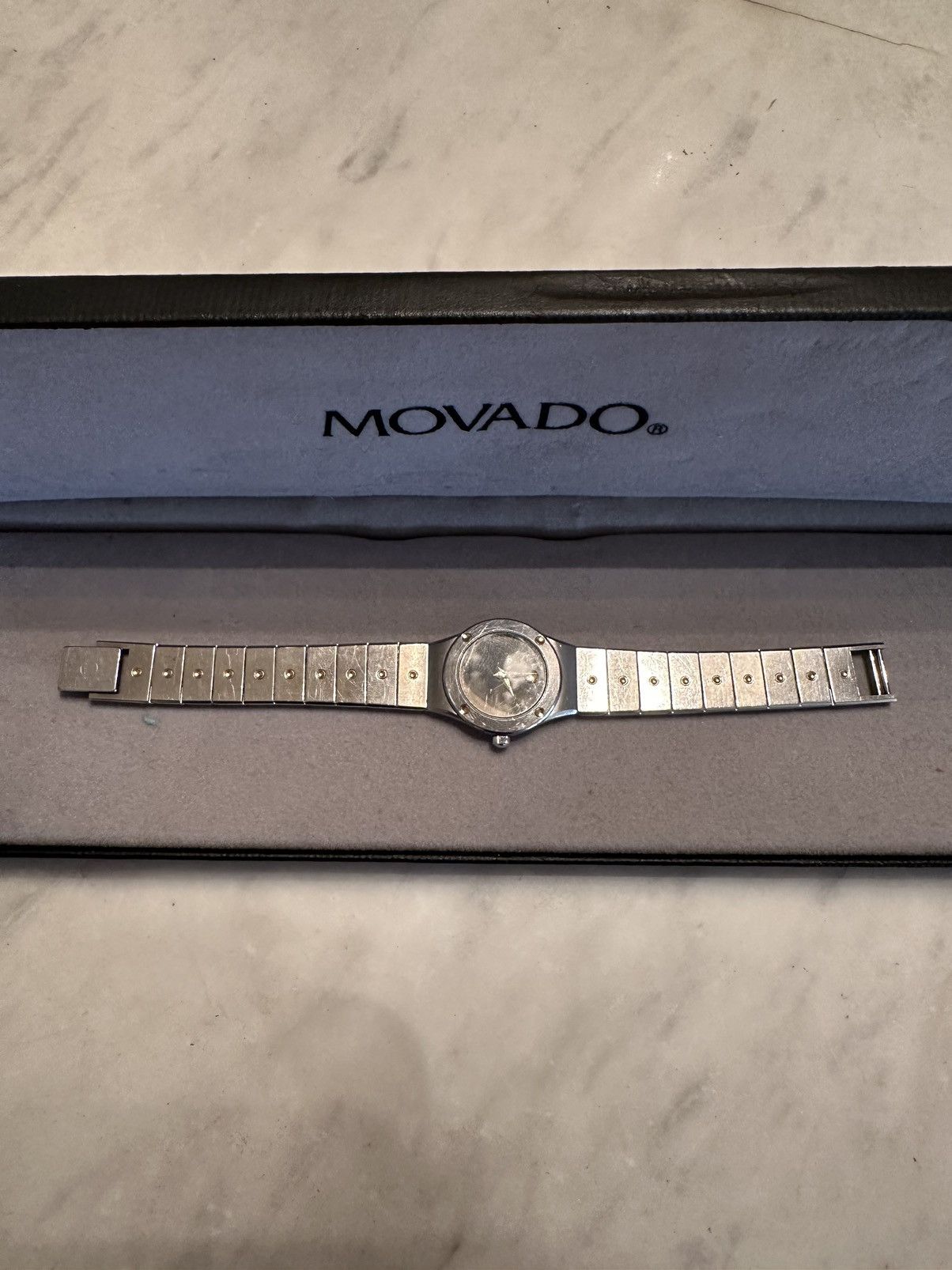 MOVADO BOLD CLASSIC VINTAGE MUSEUM WOMENS WATCH