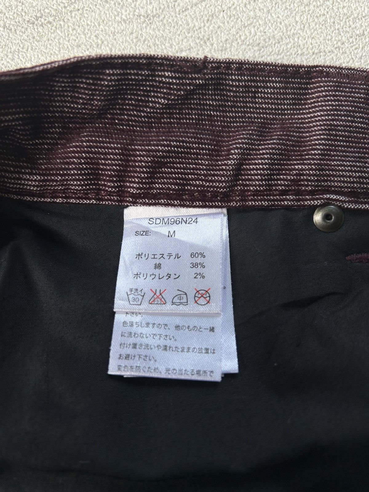 semanticdesign 2000s Semantic Design Corduroy Buckle Back Pants Size US 31 - 6 Thumbnail