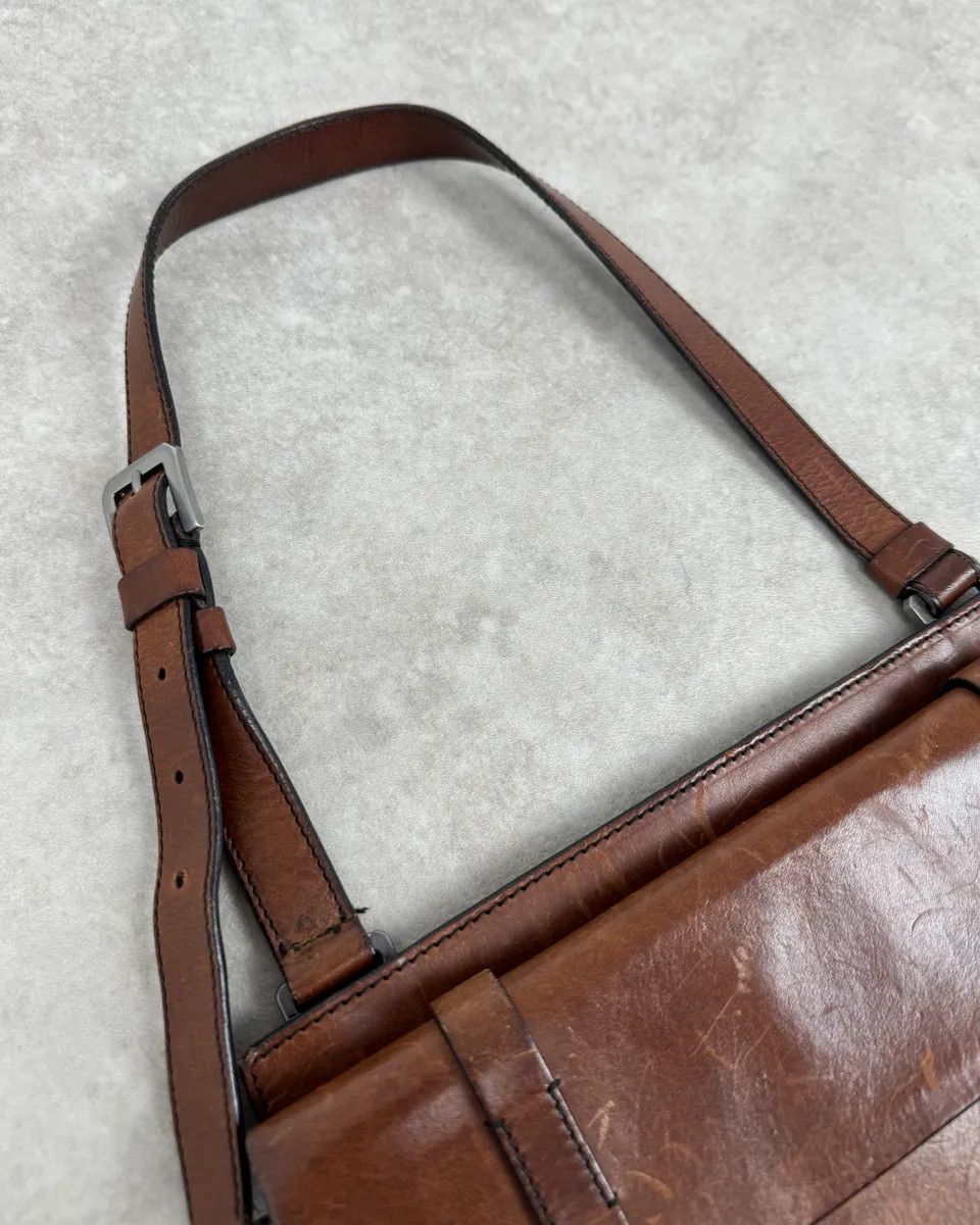 Jil Sander Jil Sander Brown Leather Handle Bag Size ONE SIZE - 7 Thumbnail