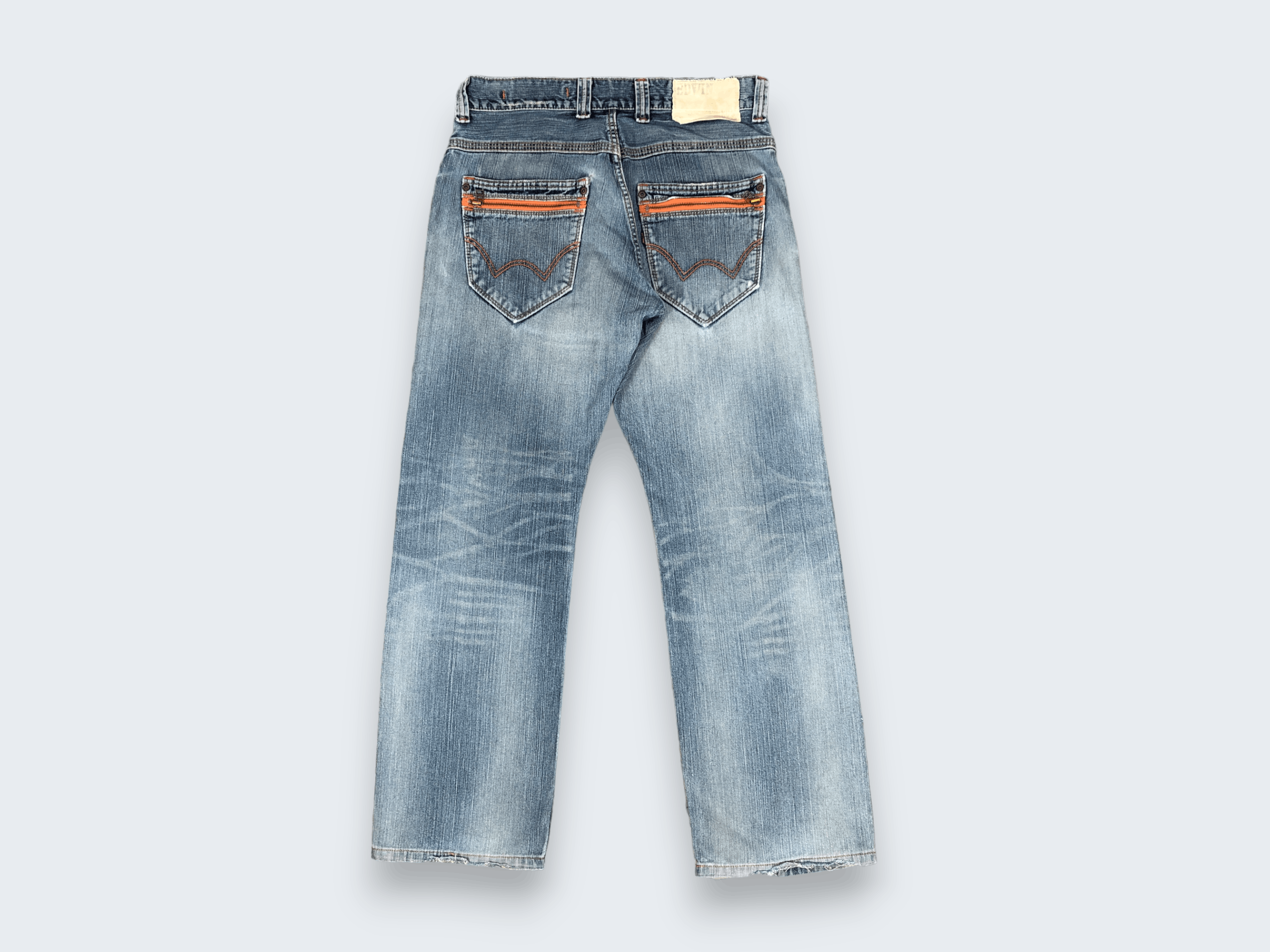Edwin × Vintage Vintage Edwin Jeans XV-S 34 x 30.5 L1290 Size US 34 / EU 50 - 4 Thumbnail