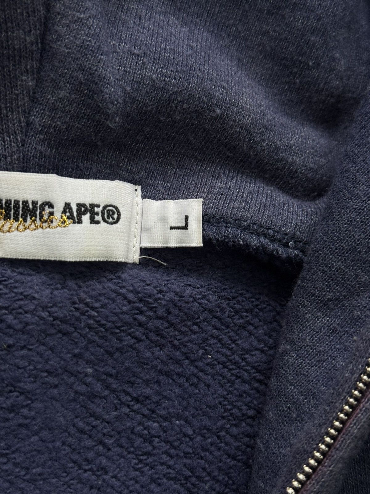 Bape VINTAGE Y2K BATHING APE CLASSICS ZIP UP HOODIE Size US L / EU 52-54 / 3 - 16 Thumbnail