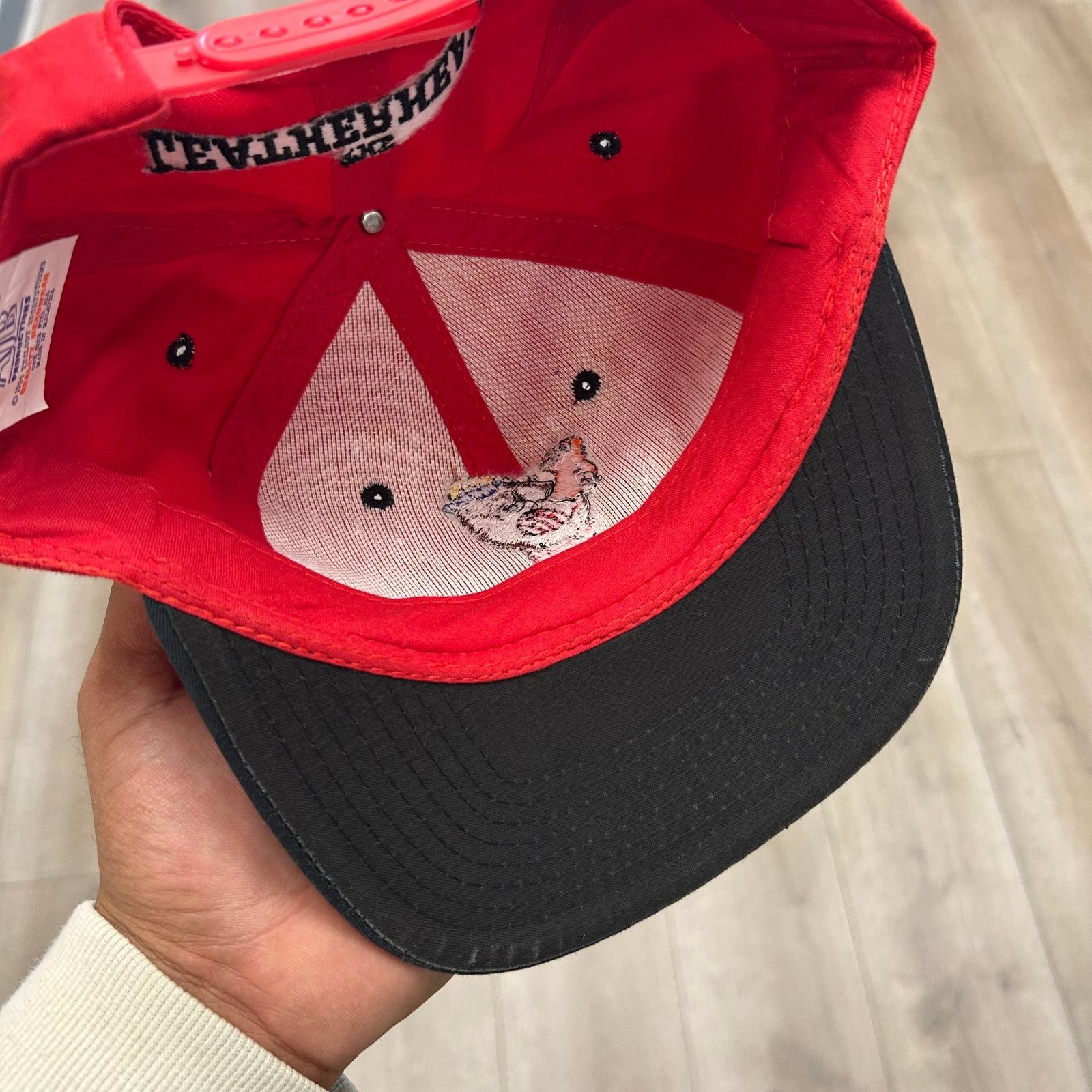 Vintage Vintage 1994 leatherheads red snapback hat cap B25 Size ONE SIZE - 5 Thumbnail