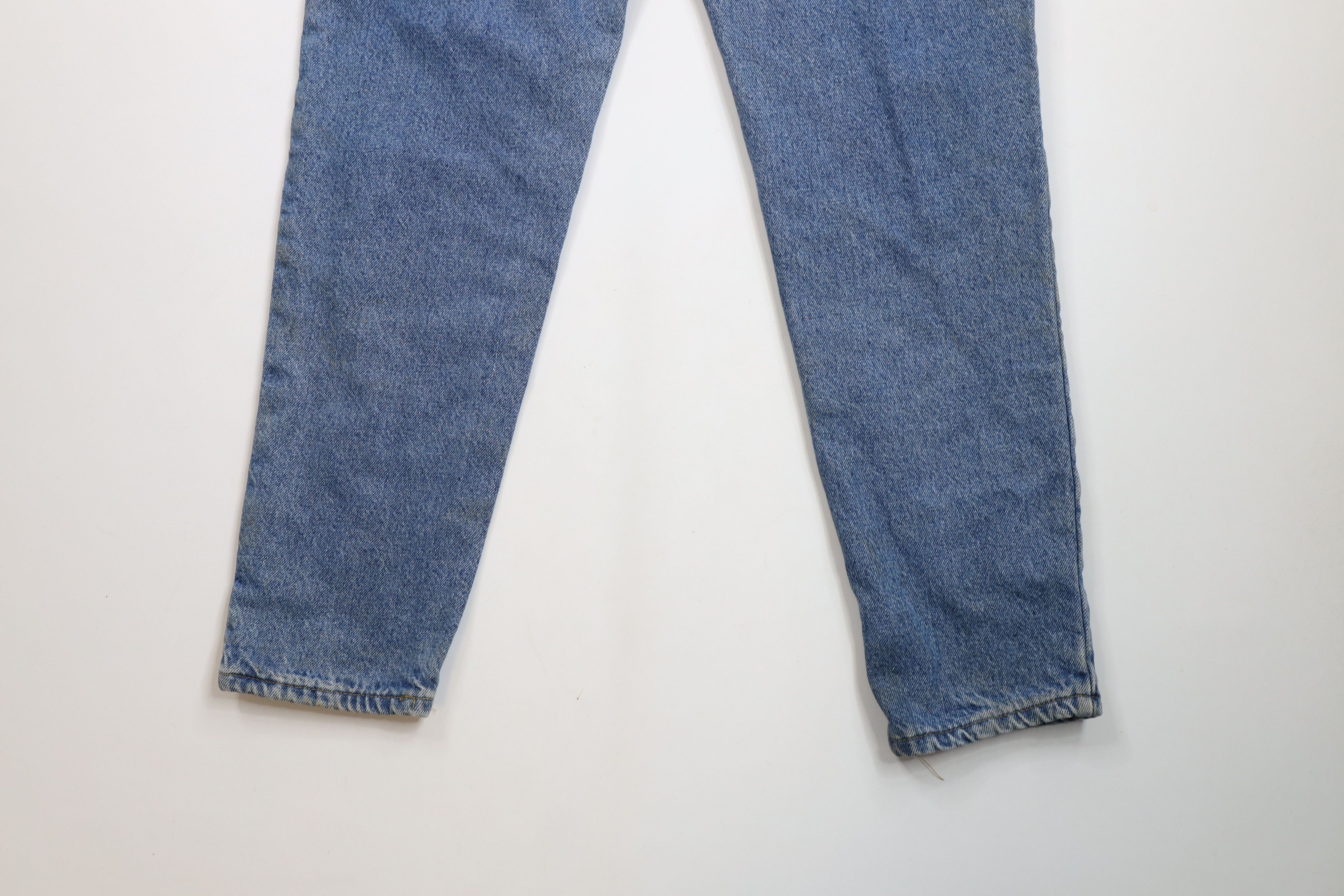 L.L. Bean × Vintage Vintage 90s LL Bean Flannel Lined Tapered Leg Denim Jeans Size 36" / US 14 / IT 50 - 13 Thumbnail