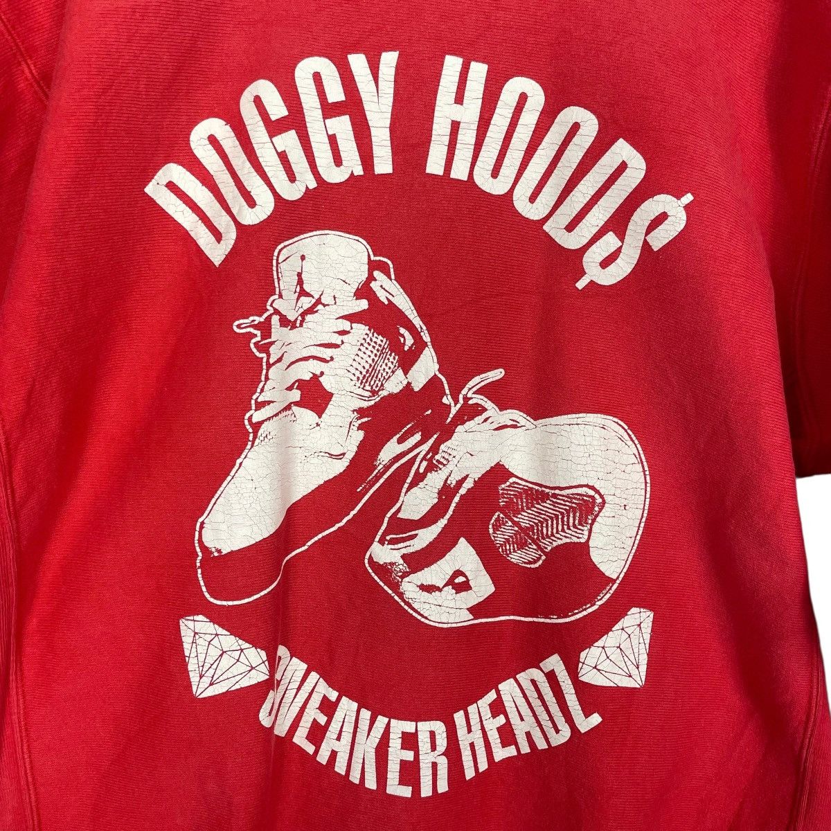 Vintage Vintage 90s Doggy Hoods Sneaker Headz Sweatshirt Size US M / EU 48-50 / 2 - 10 Thumbnail