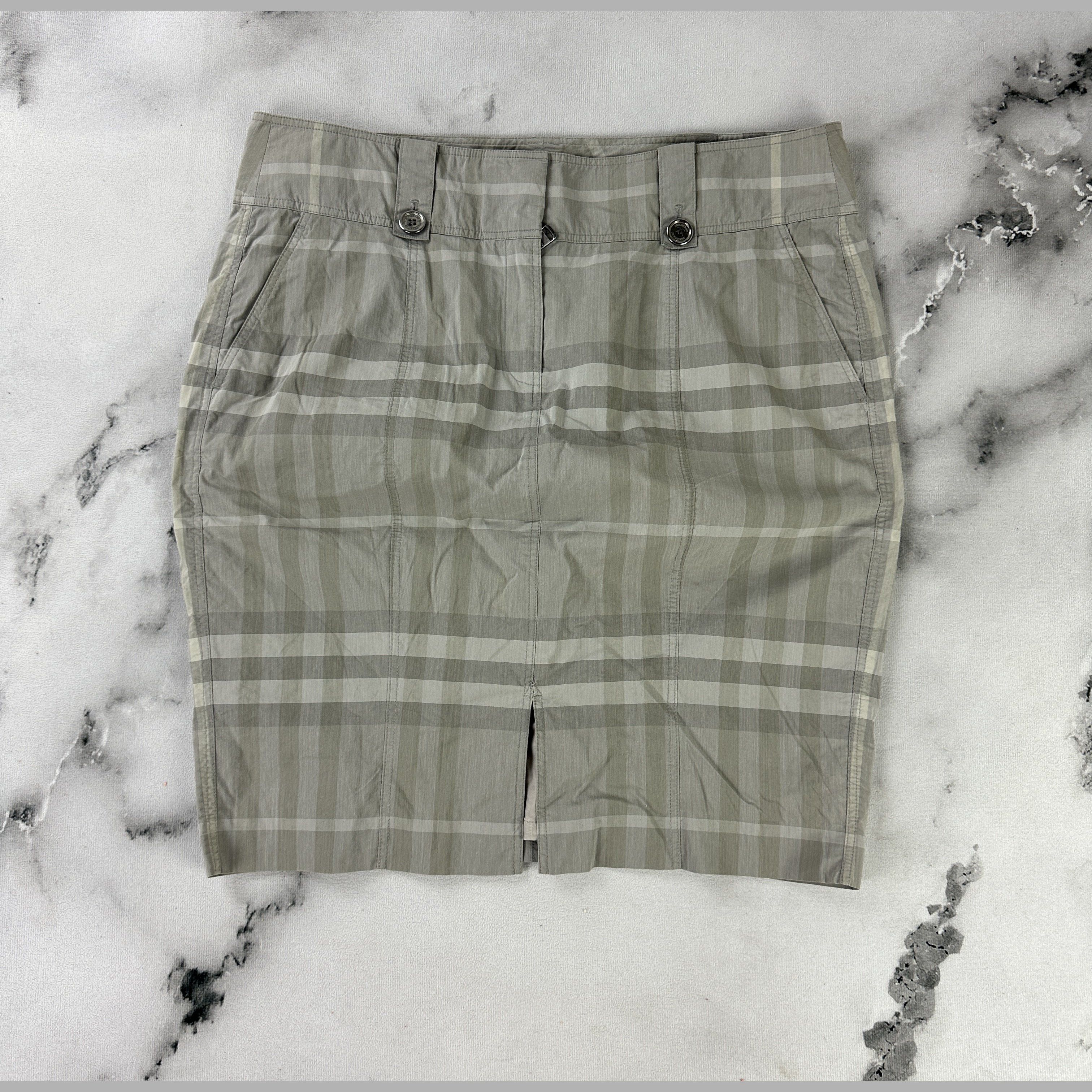 Burberry Gonna Burberry Tartan Nova Check – 46 IT Size 32" / US 10 / IT 46 - 1 Thumbnail