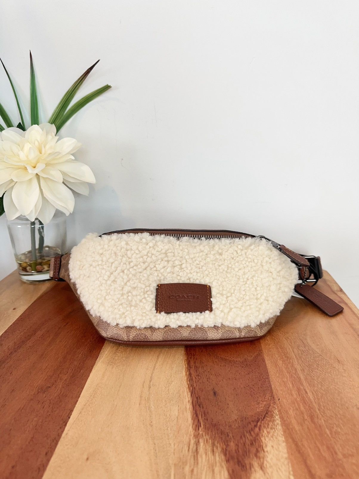Coach NWT Coach Warren Mini Belt Bag In Signature Canvas Size ONE SIZE - 2 Thumbnail